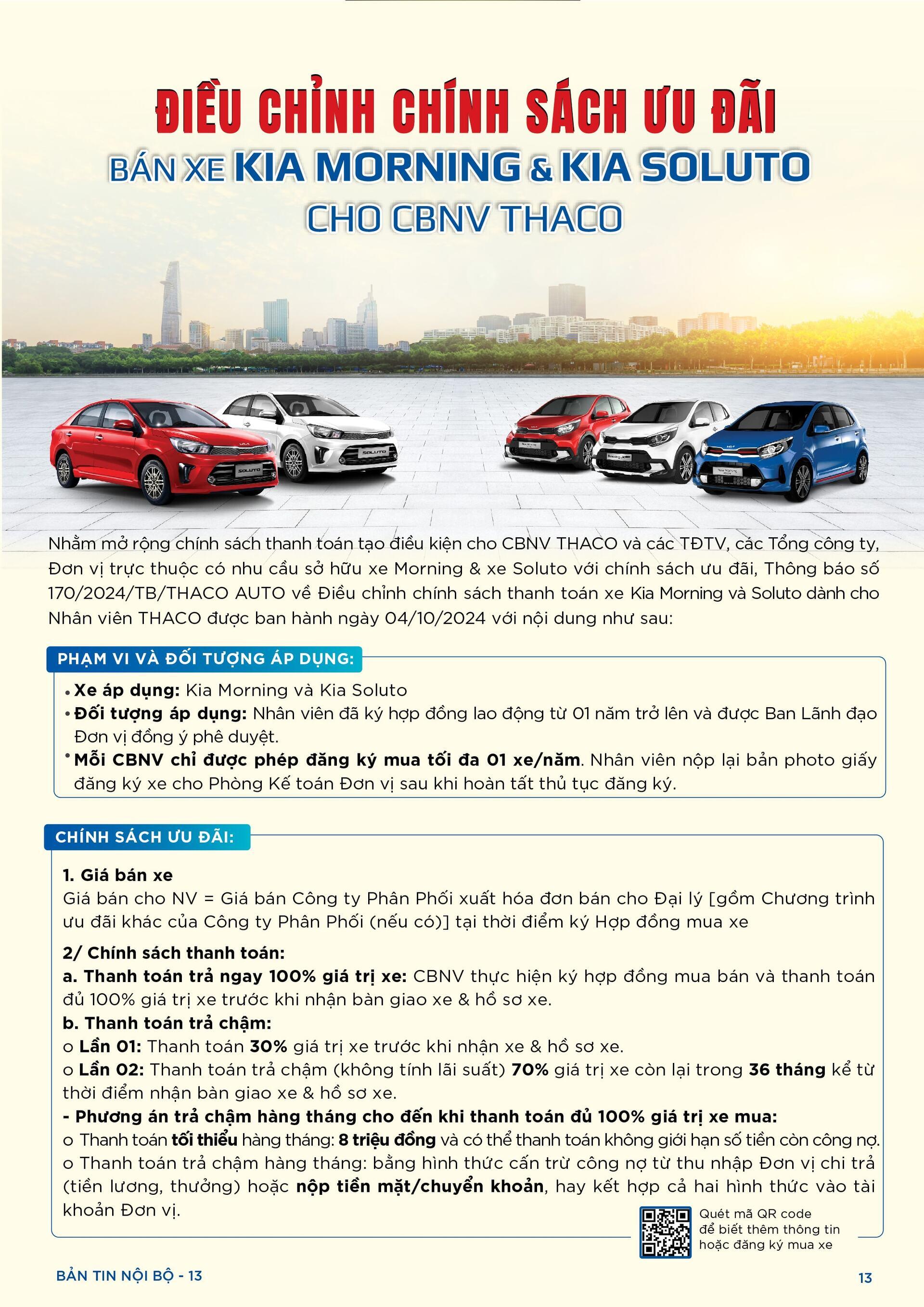 BẢN TIN NỘI BỘ SỐ 13-13