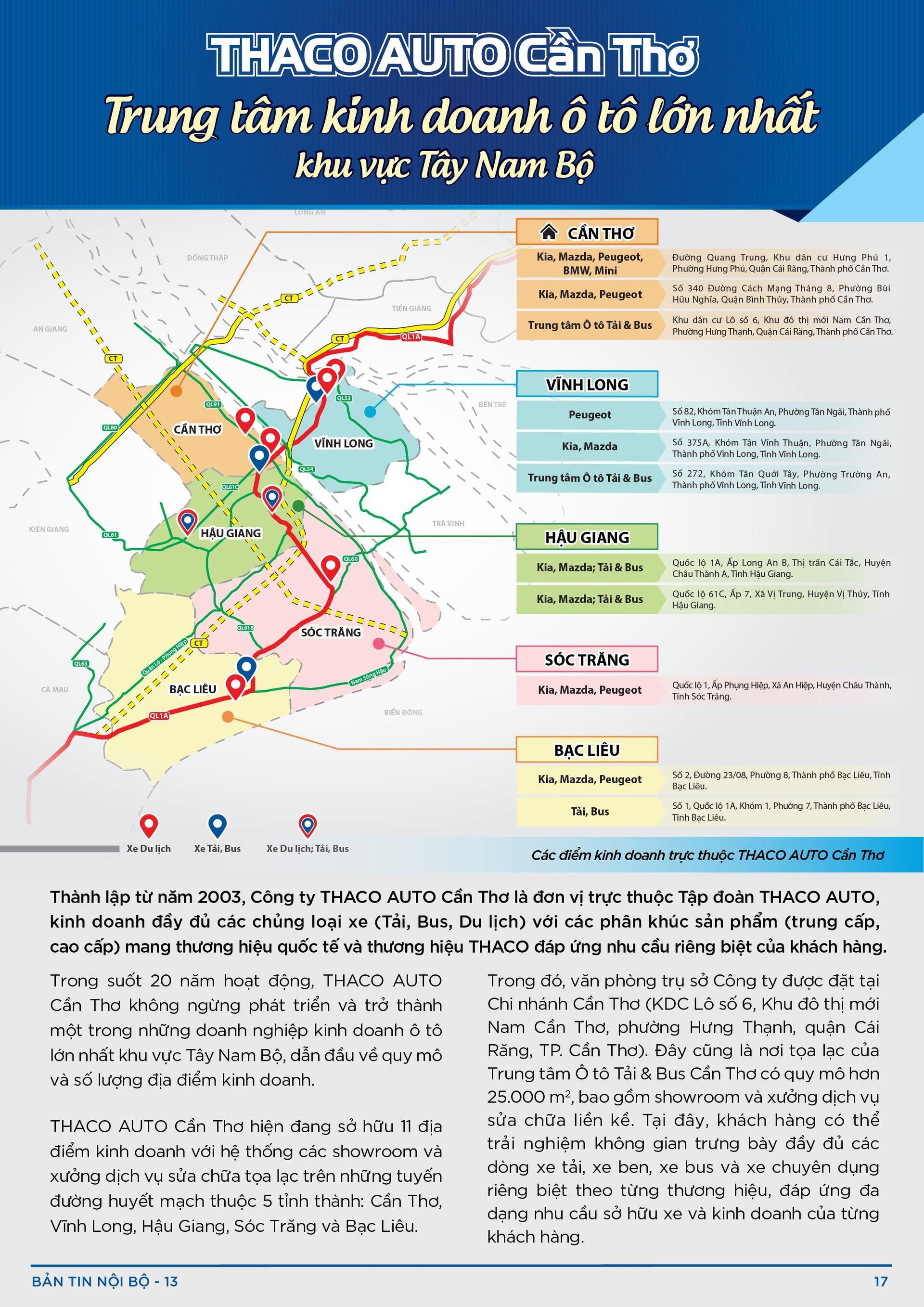 BẢN TIN NỘI BỘ SỐ 13-17