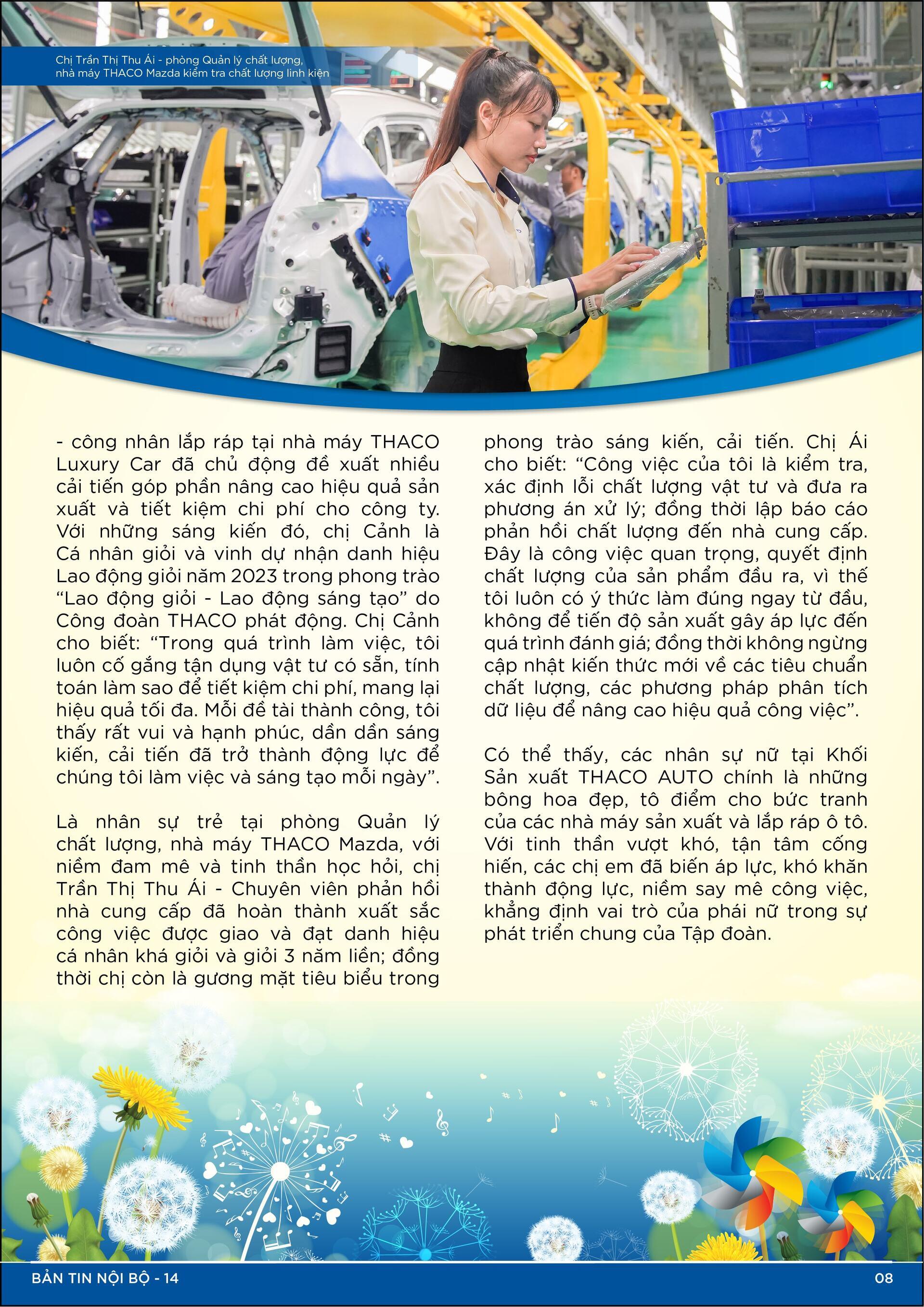 BẢN TIN NỘI BỘ SỐ 14-08