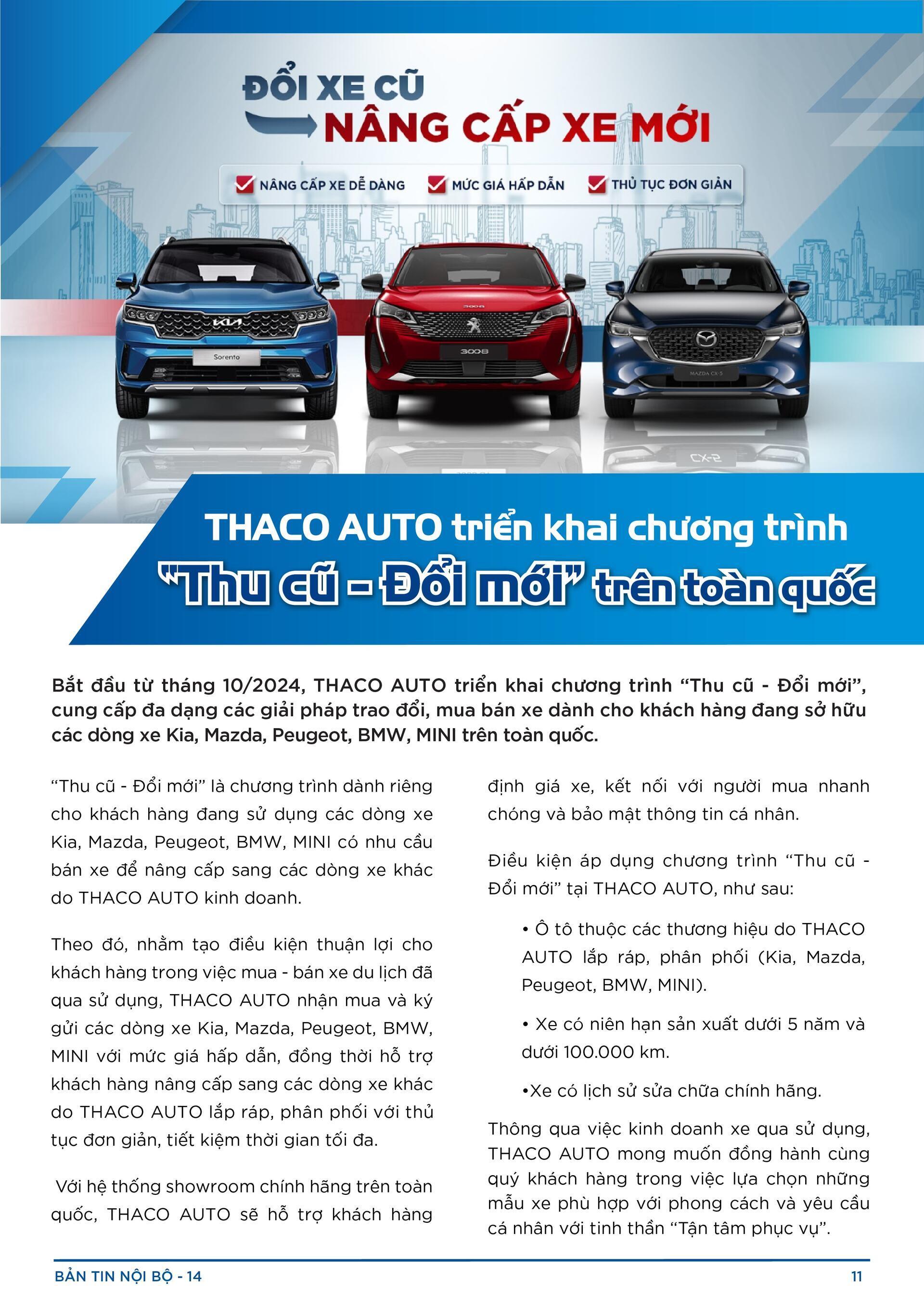 BẢN TIN NỘI BỘ SỐ 14-11