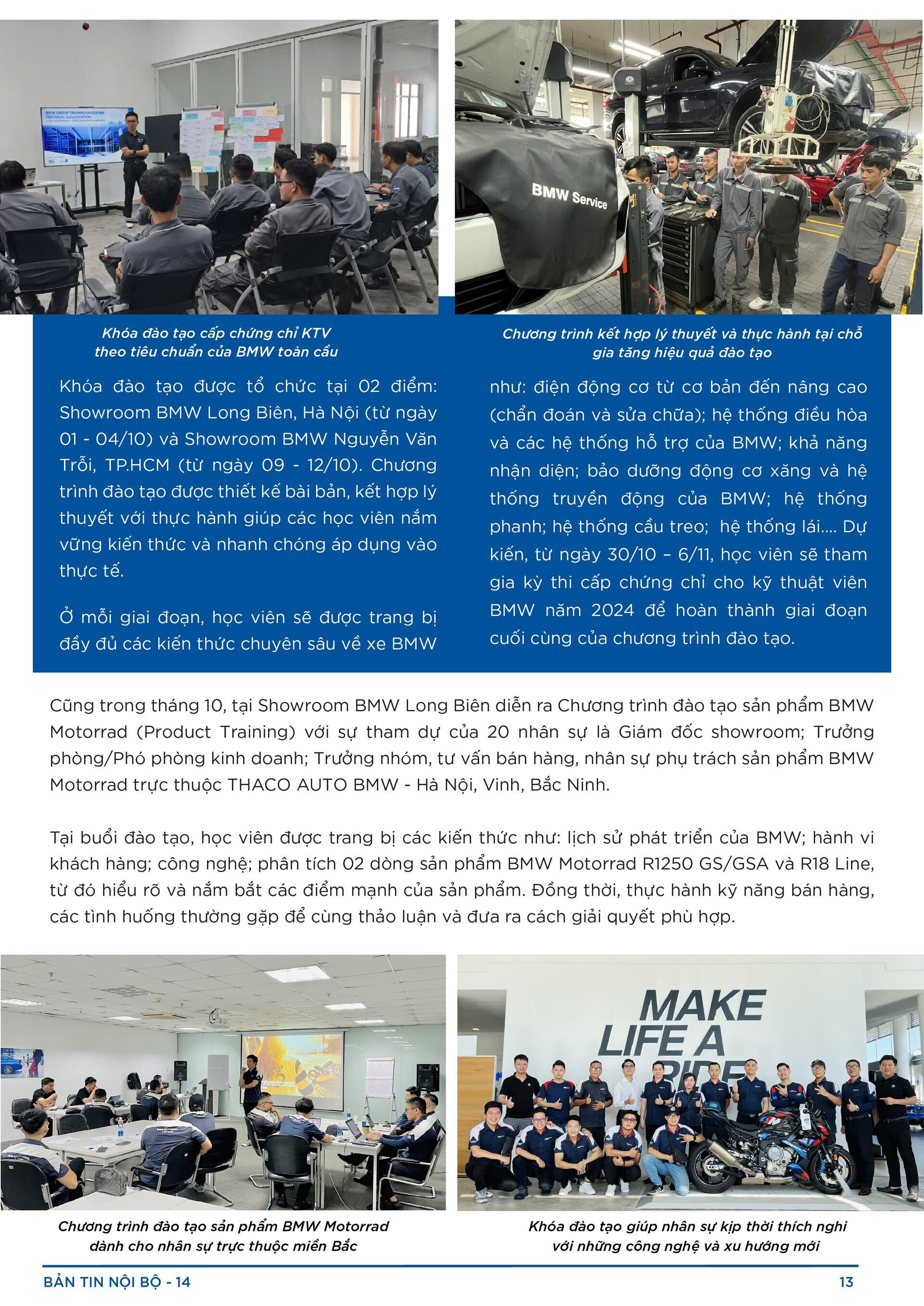 BẢN TIN NỘI BỘ SỐ 14-13