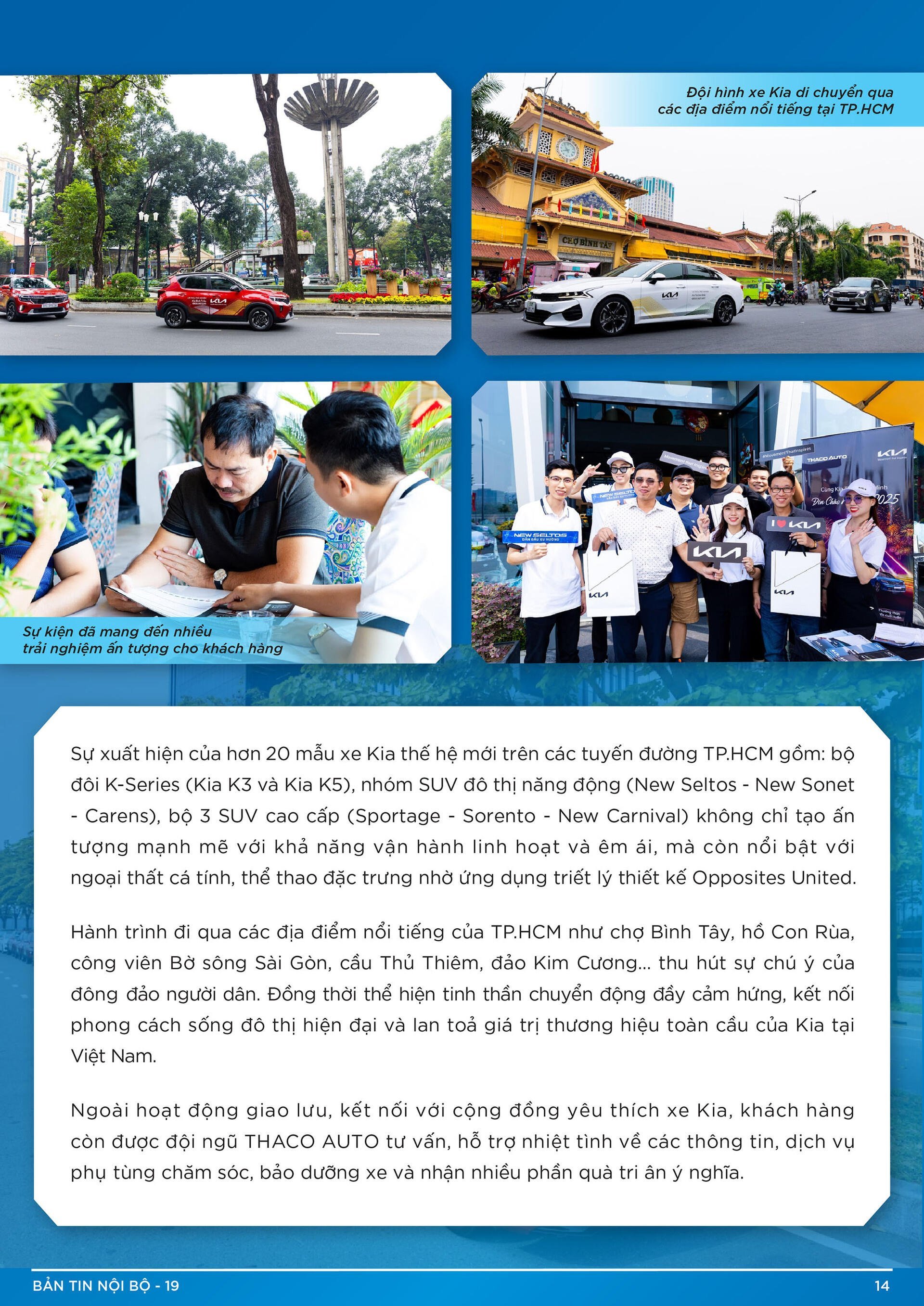 BẢN TIN NỘI BỘ SỐ 19-14