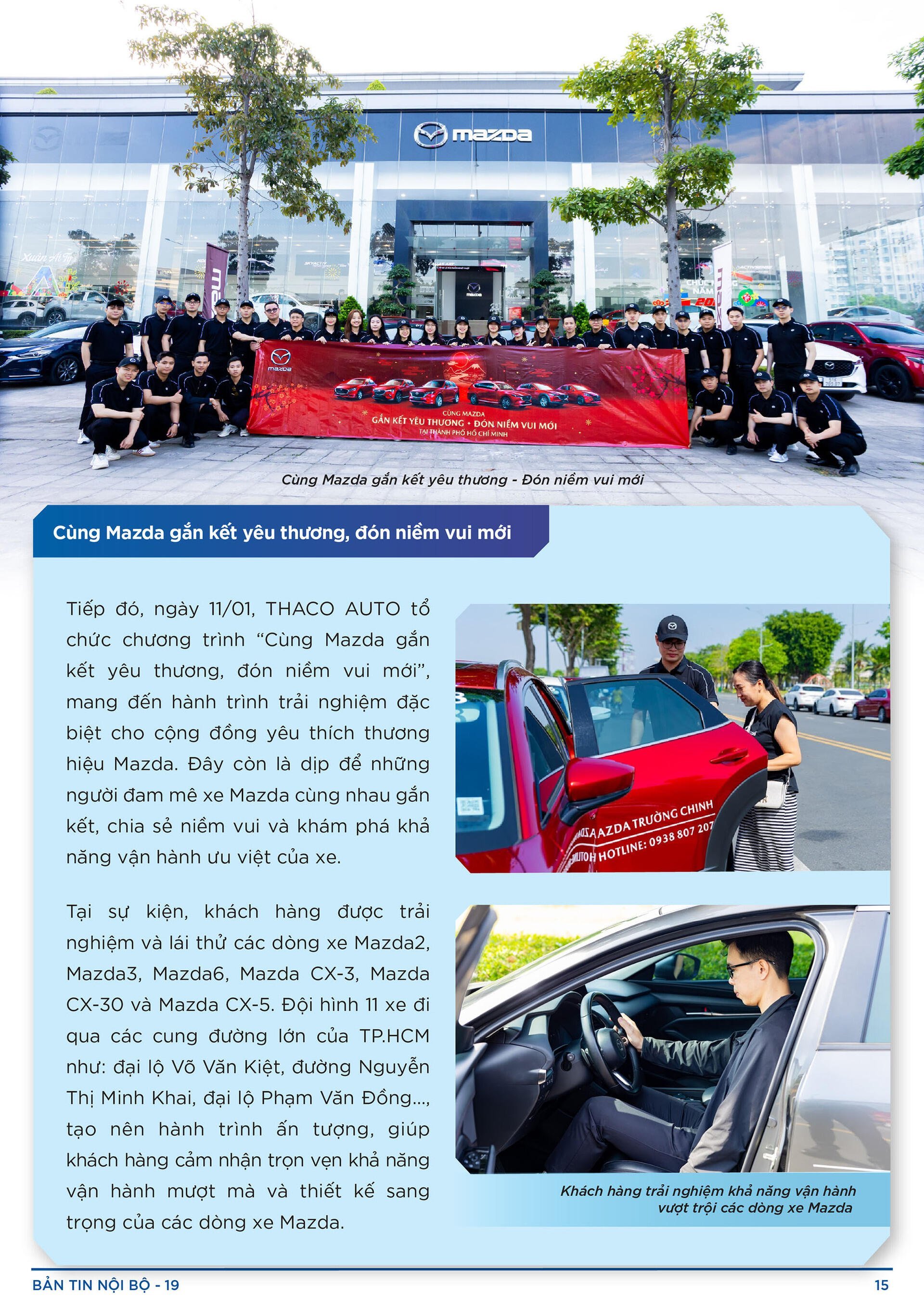 BẢN TIN NỘI BỘ SỐ 19-15