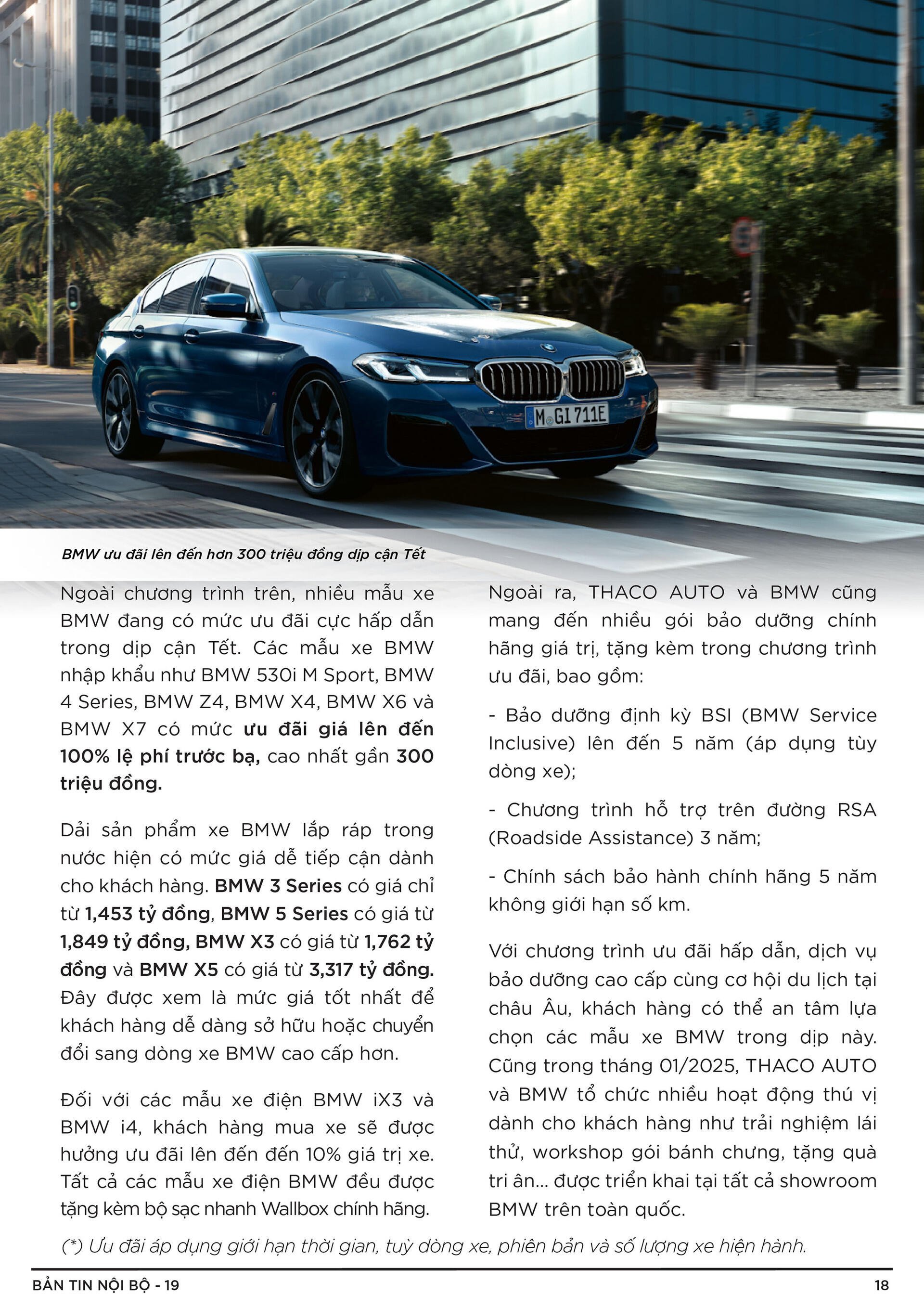 BẢN TIN NỘI BỘ SỐ 19-18