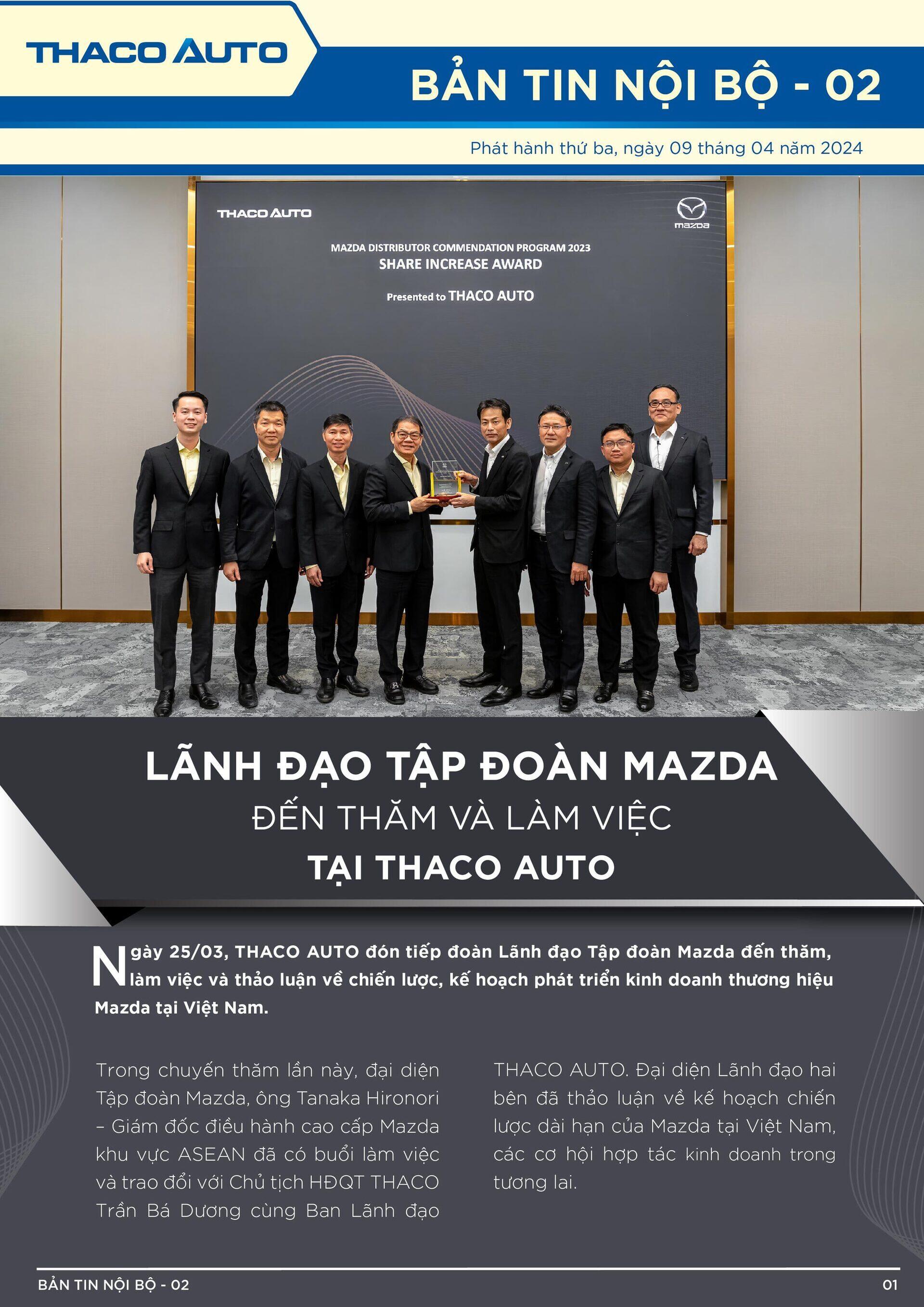 BẢN TIN NỘI BỘ SỐ 2-01