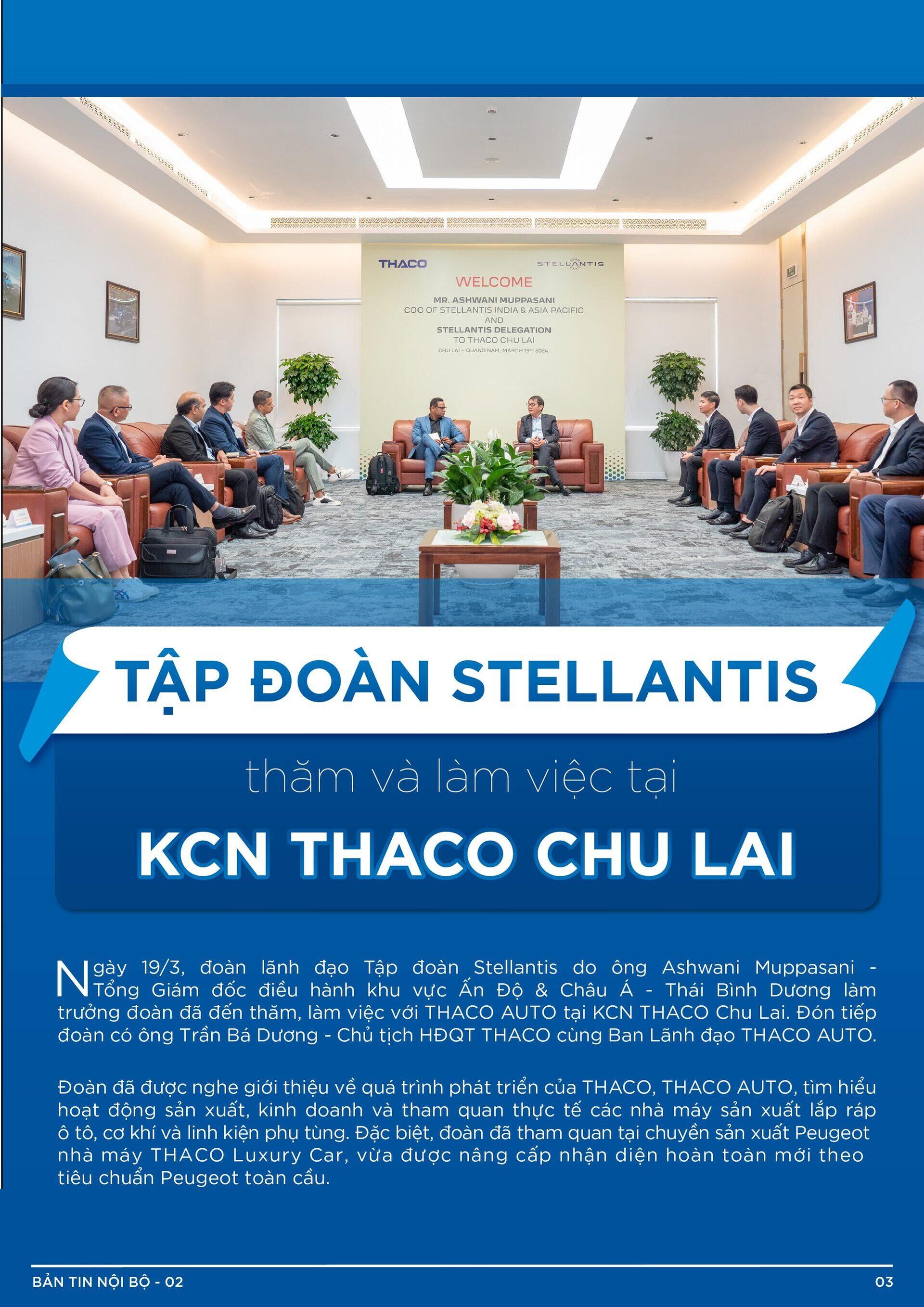 BẢN TIN NỘI BỘ SỐ 2-03