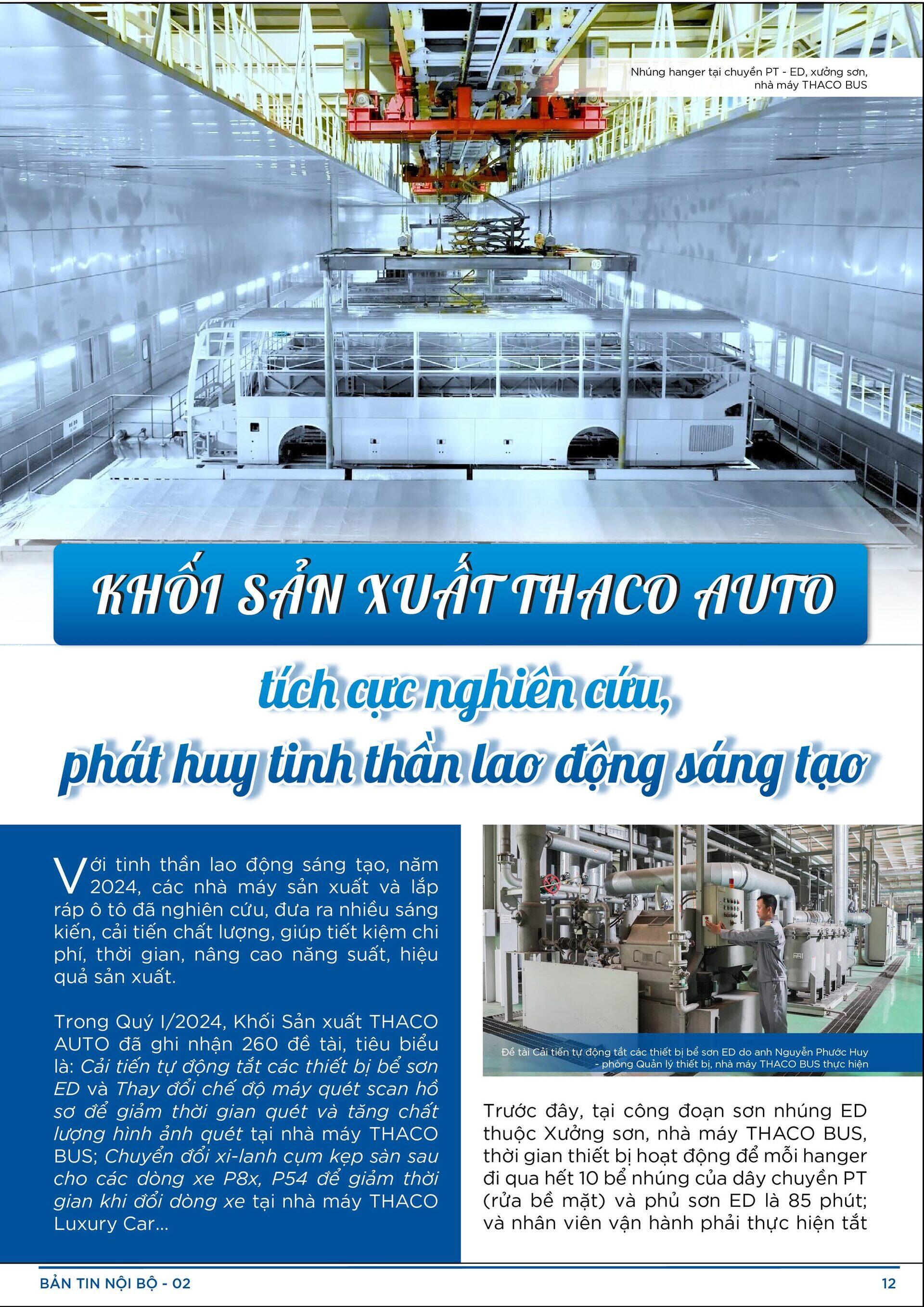 BẢN TIN NỘI BỘ SỐ 2-12