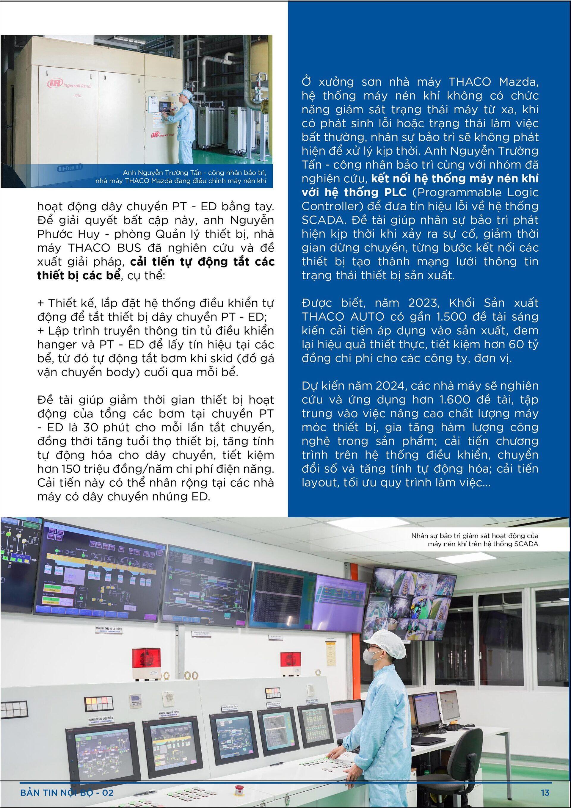 BẢN TIN NỘI BỘ SỐ 2-13