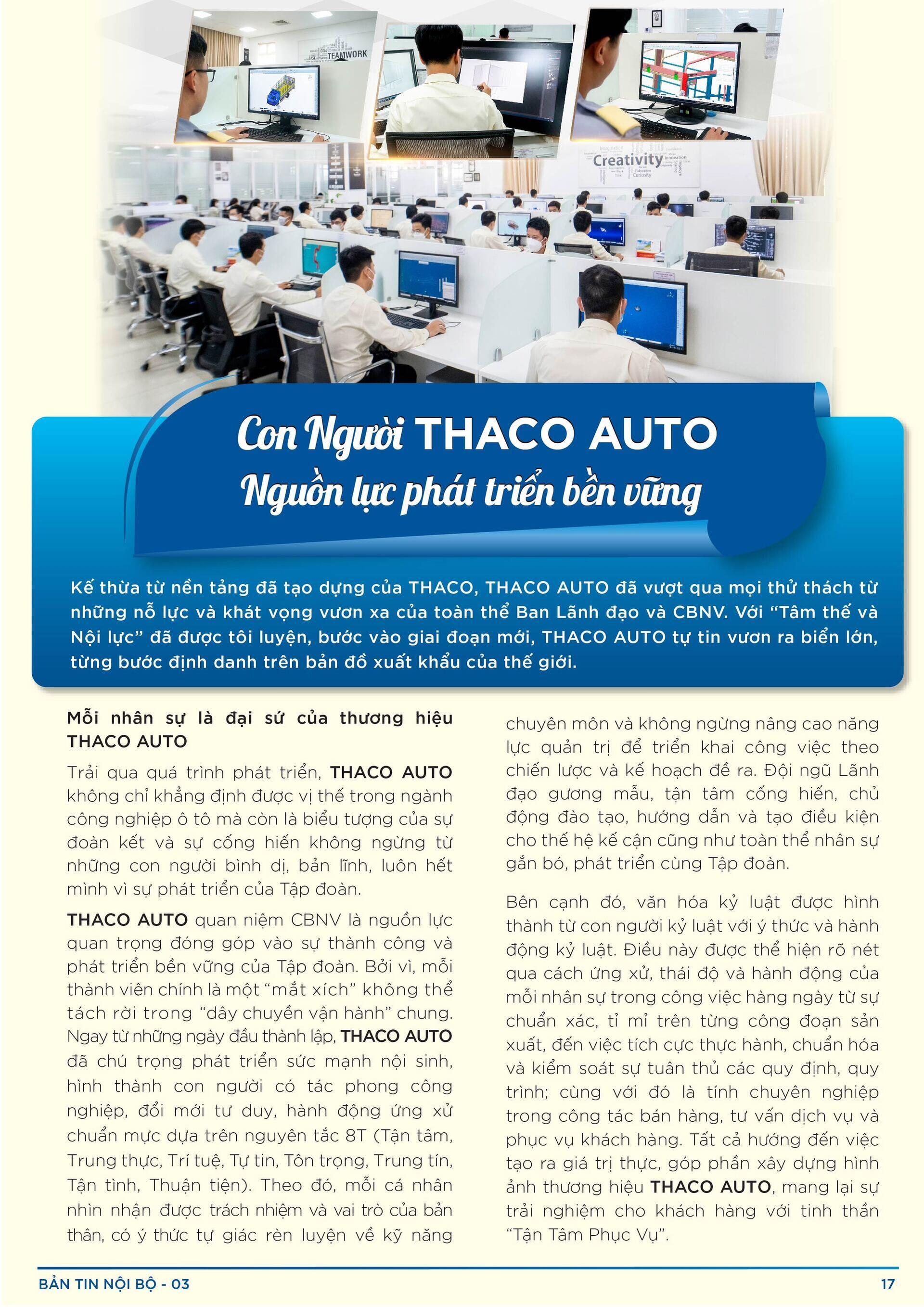 BẢN TIN NỘI BỘ SỐ 3-17