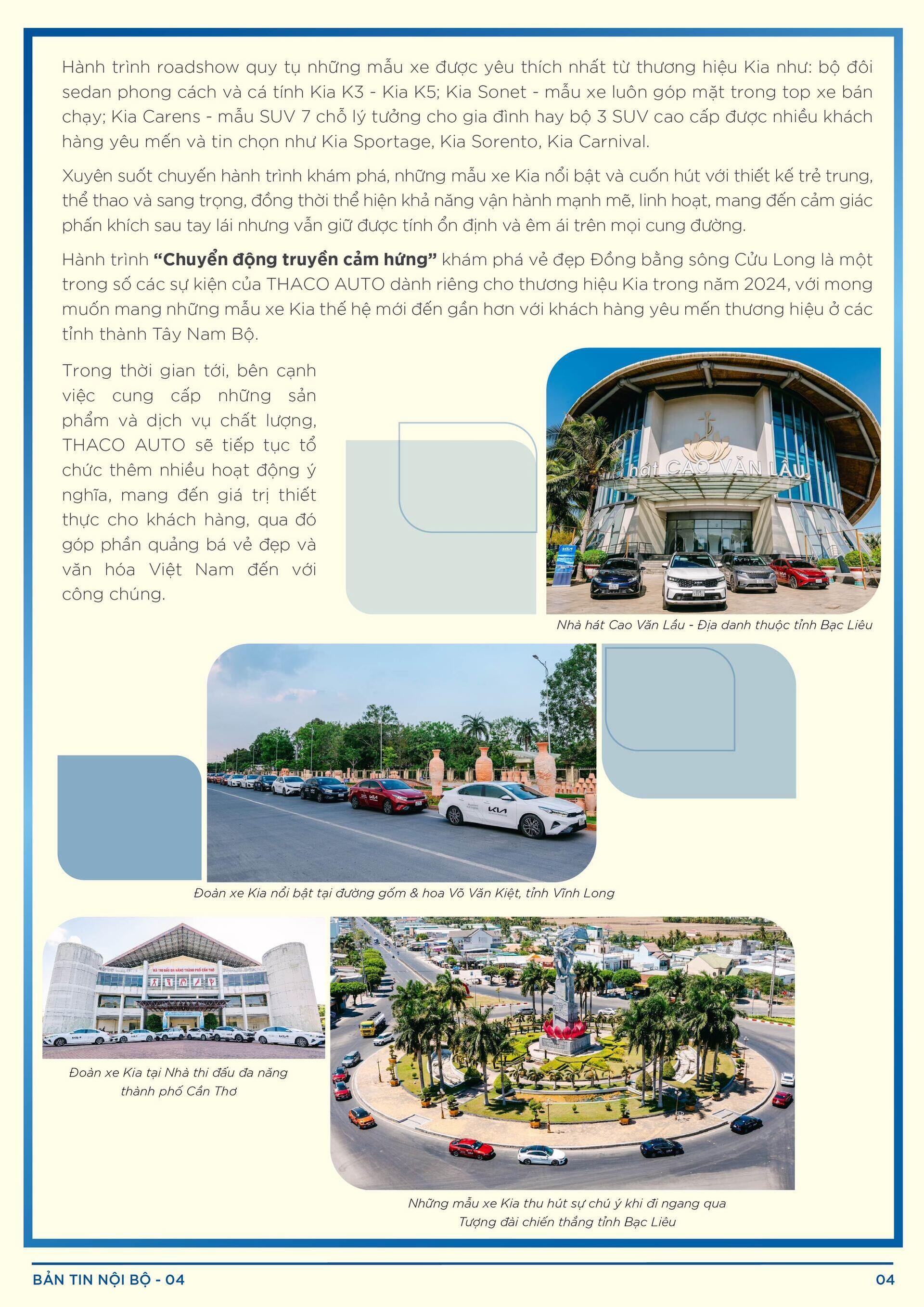 BẢN TIN NỘI BỘ SỐ 4-04