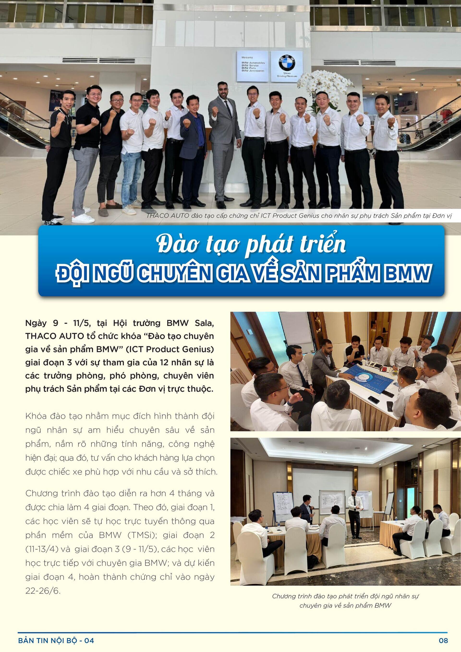 BẢN TIN NỘI BỘ SỐ 4-08