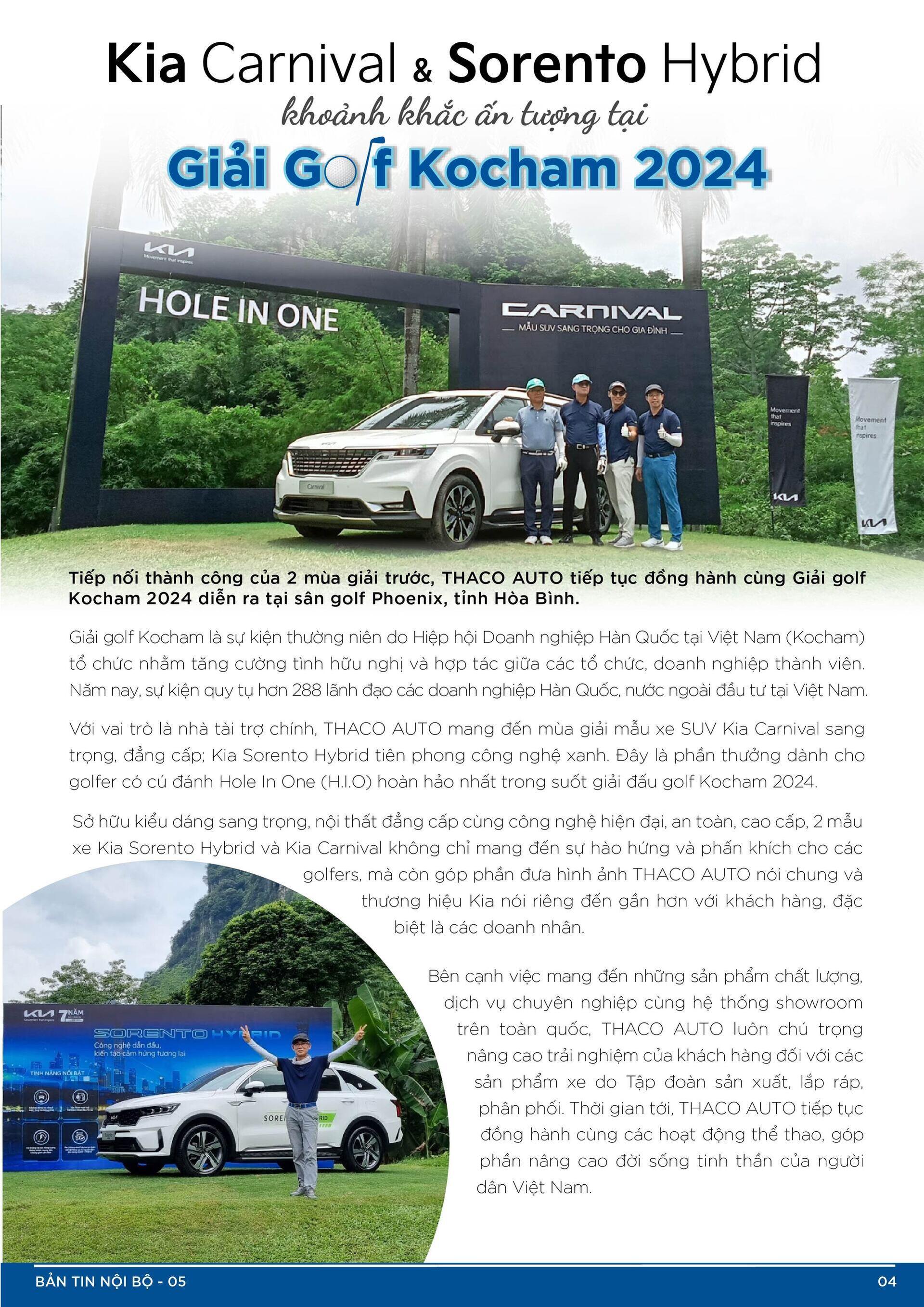 BẢN TIN NỘI BỘ SỐ 5-04