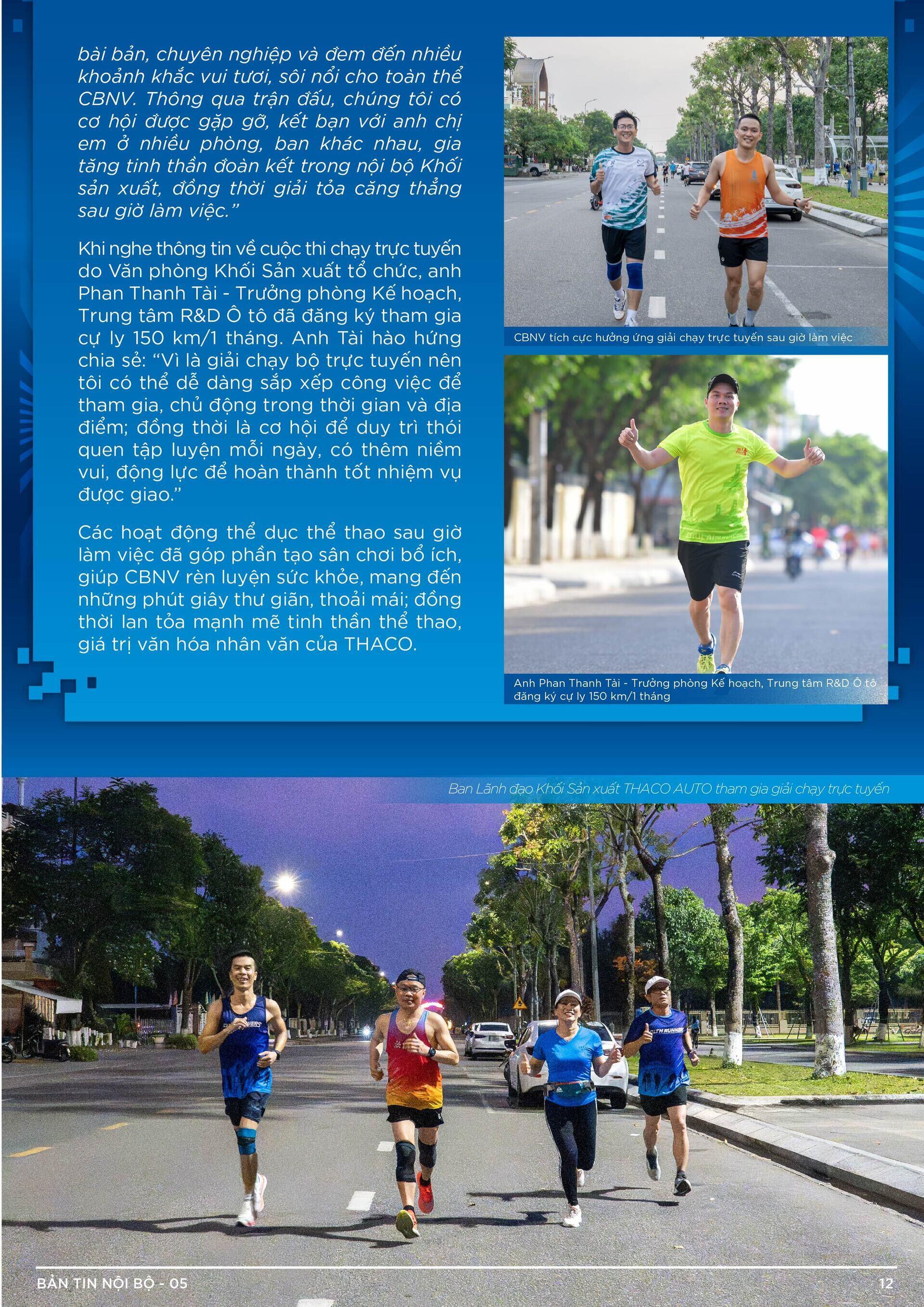 BẢN TIN NỘI BỘ SỐ 5-12