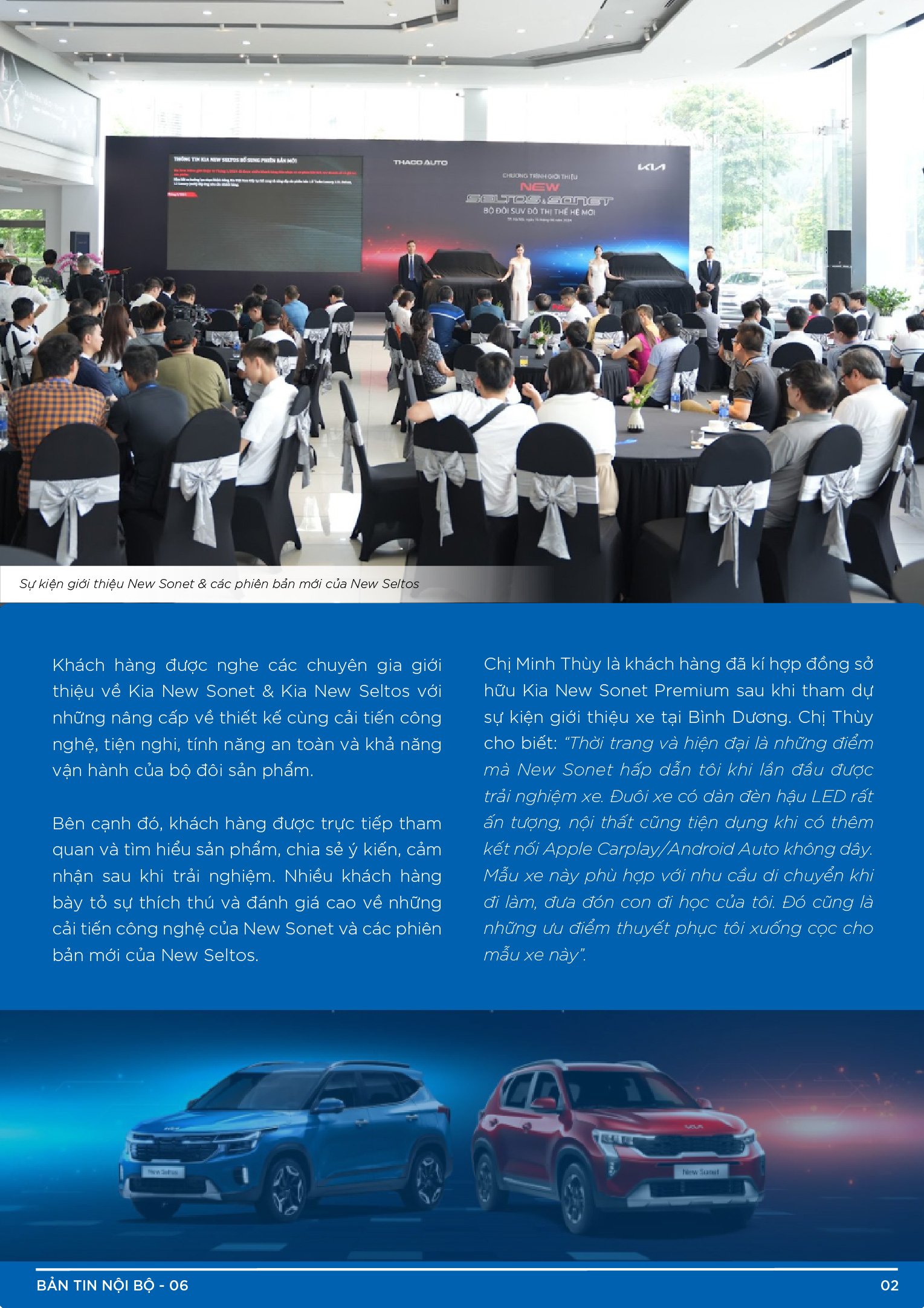 BẢN TIN NỘI BỘ SỐ 6-02