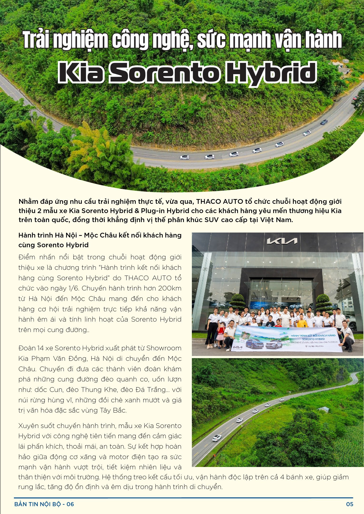 BẢN TIN NỘI BỘ SỐ 6-05