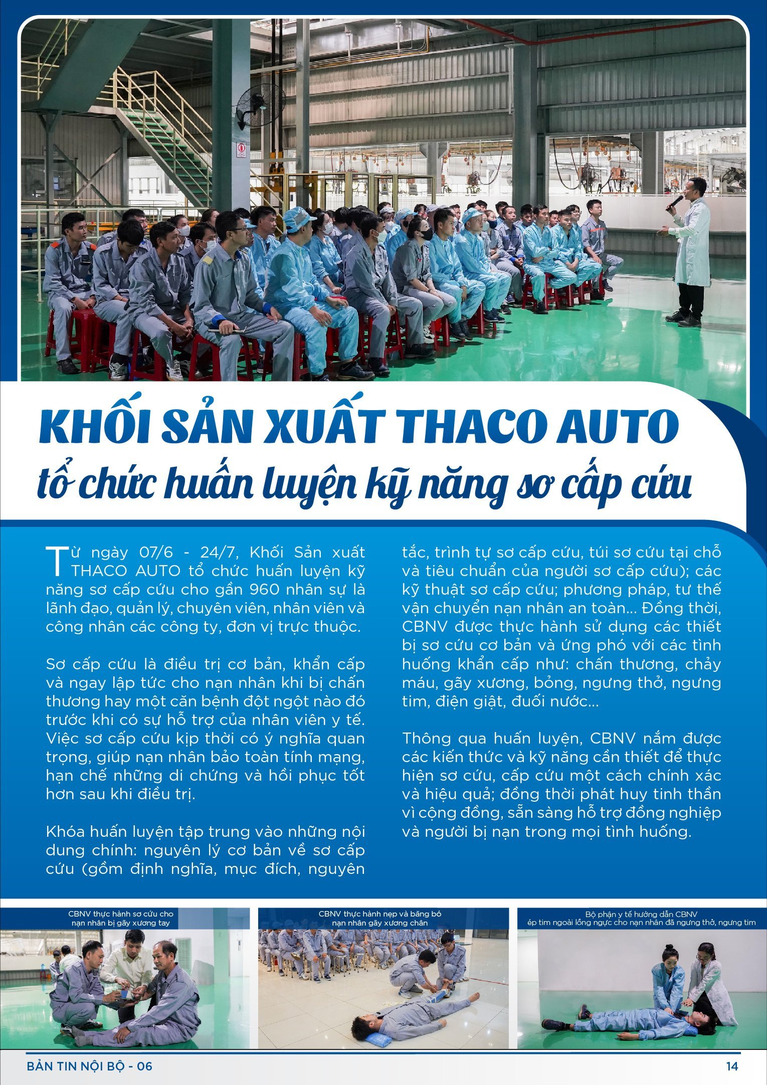 BẢN TIN NỘI BỘ SỐ 6-14