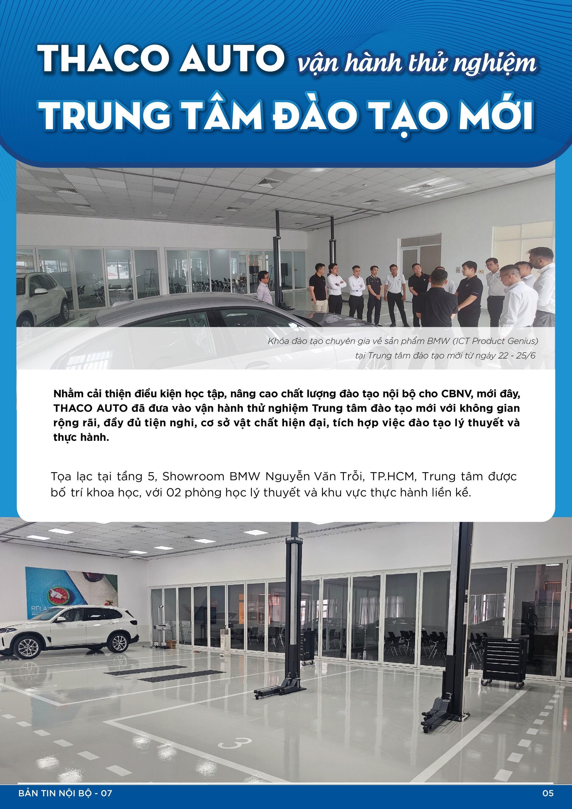 BẢN TIN NỘI BỘ SỐ 7-05