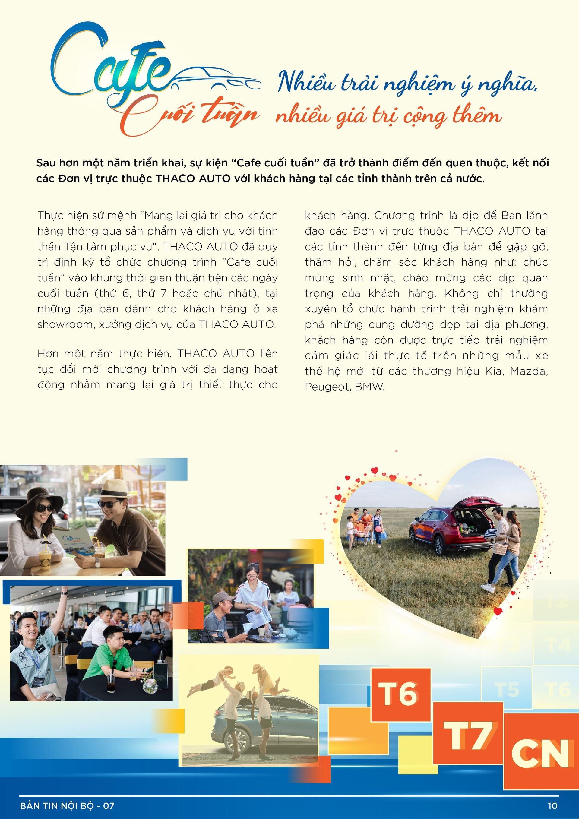 BẢN TIN NỘI BỘ SỐ 7-10