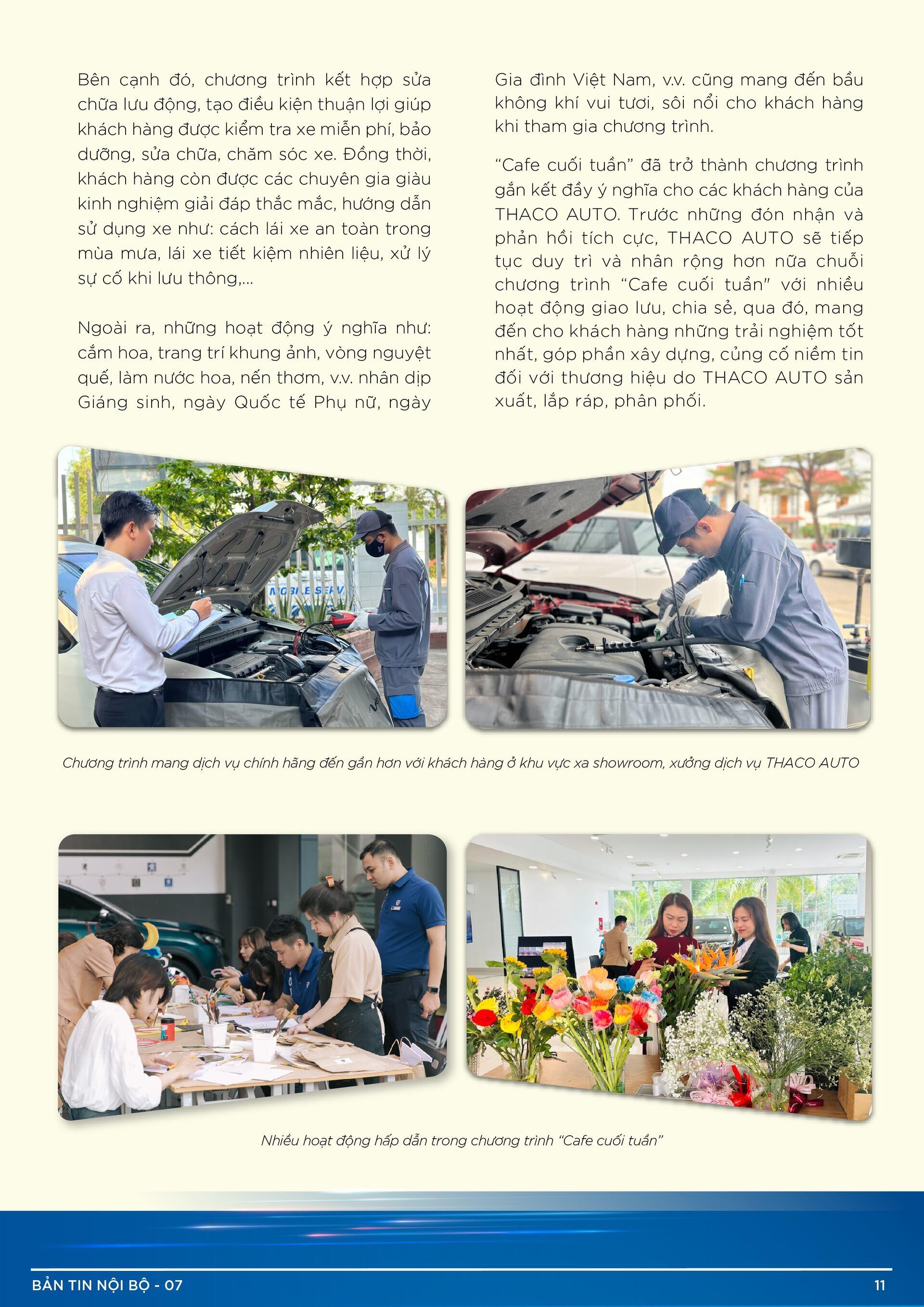 BẢN TIN NỘI BỘ SỐ 7-11