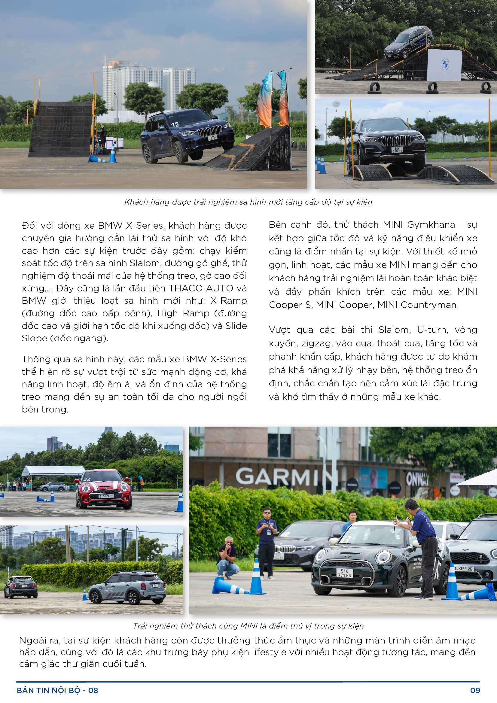 BẢN TIN NỘI BỘ SỐ 8-09