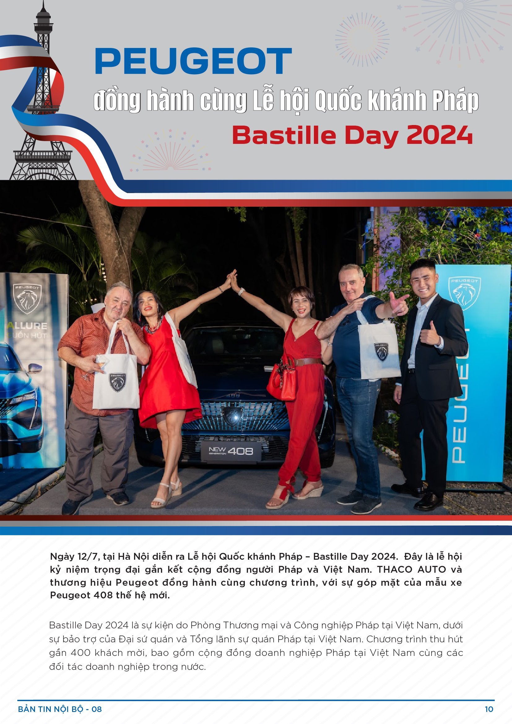 BẢN TIN NỘI BỘ SỐ 8-10