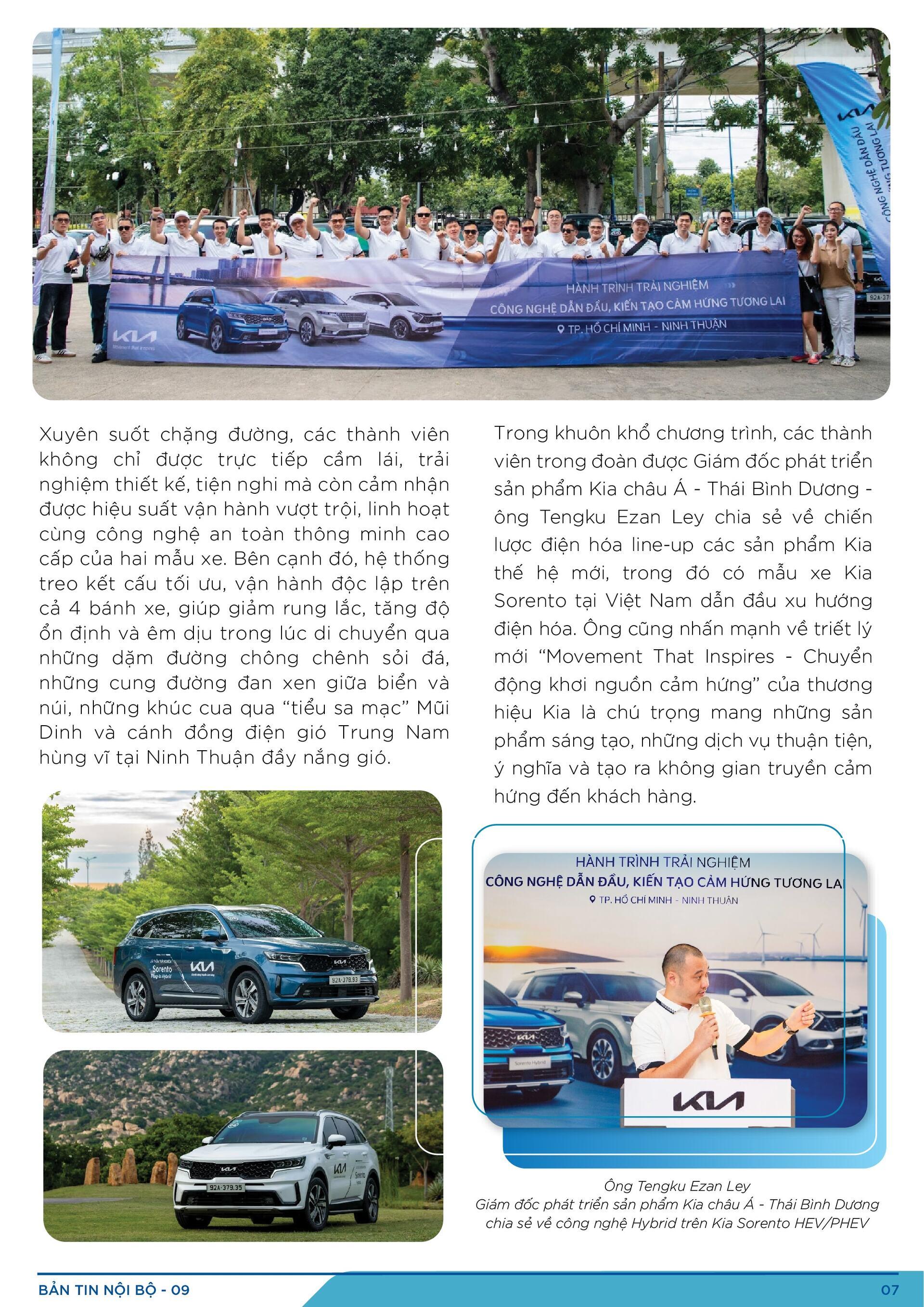 BẢN TIN NỘI BỘ SỐ 9-07