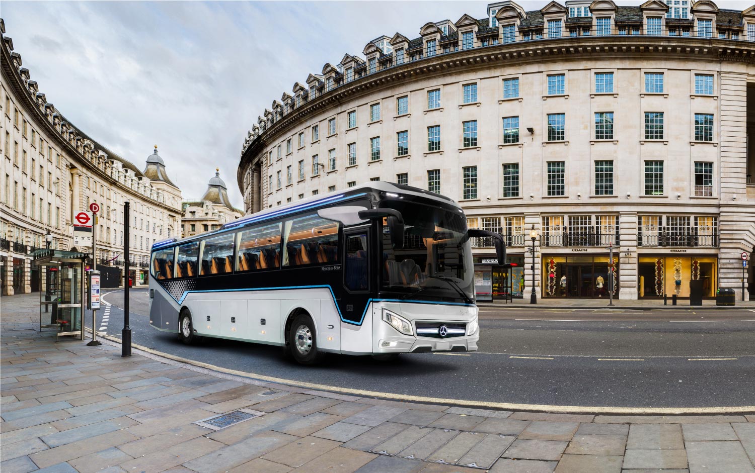 Xe bus cao cấp Mercedes-Benz: Khẳng định đẳng cấp