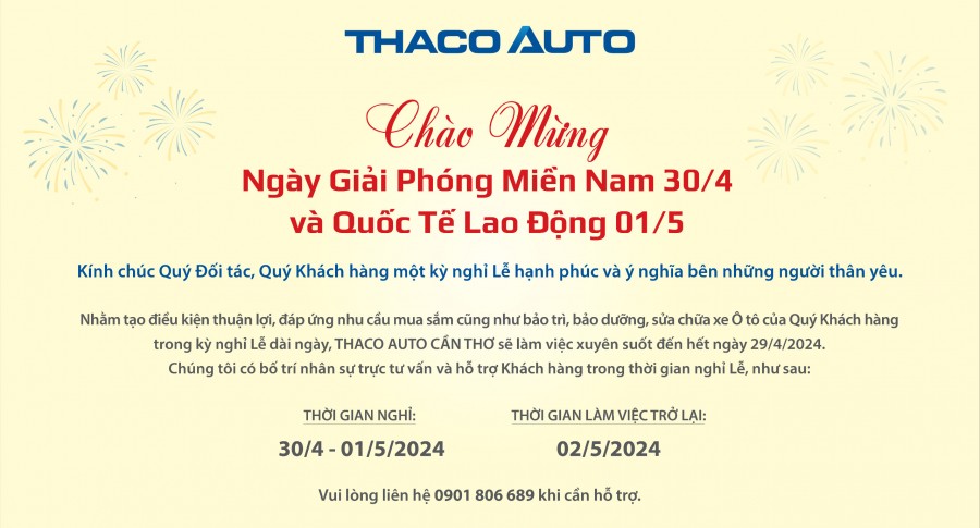 CHÀO MỪNG NGÀY GIẢI PHÓNG MIỀN NAM 30/04 VÀ QUỐC TẾ LAO ĐỘNG 01/05