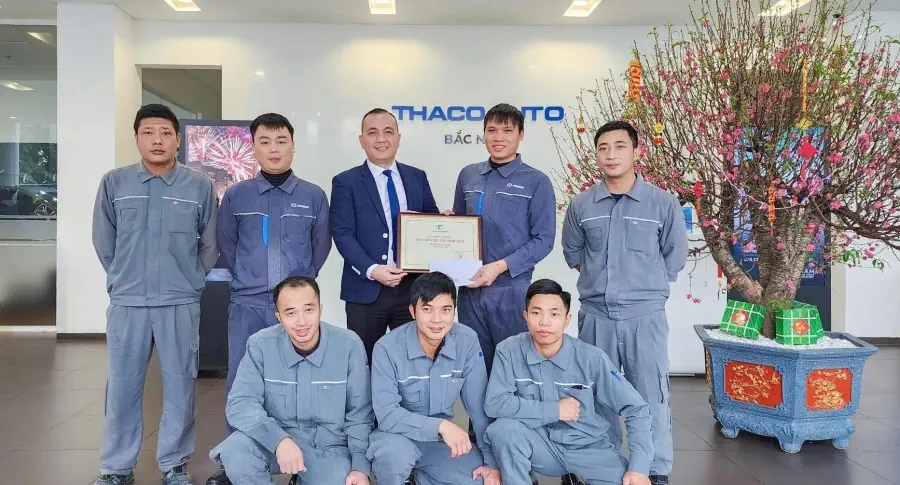 Dedication - Solidarity - Creativity: THACO AUTO workforce