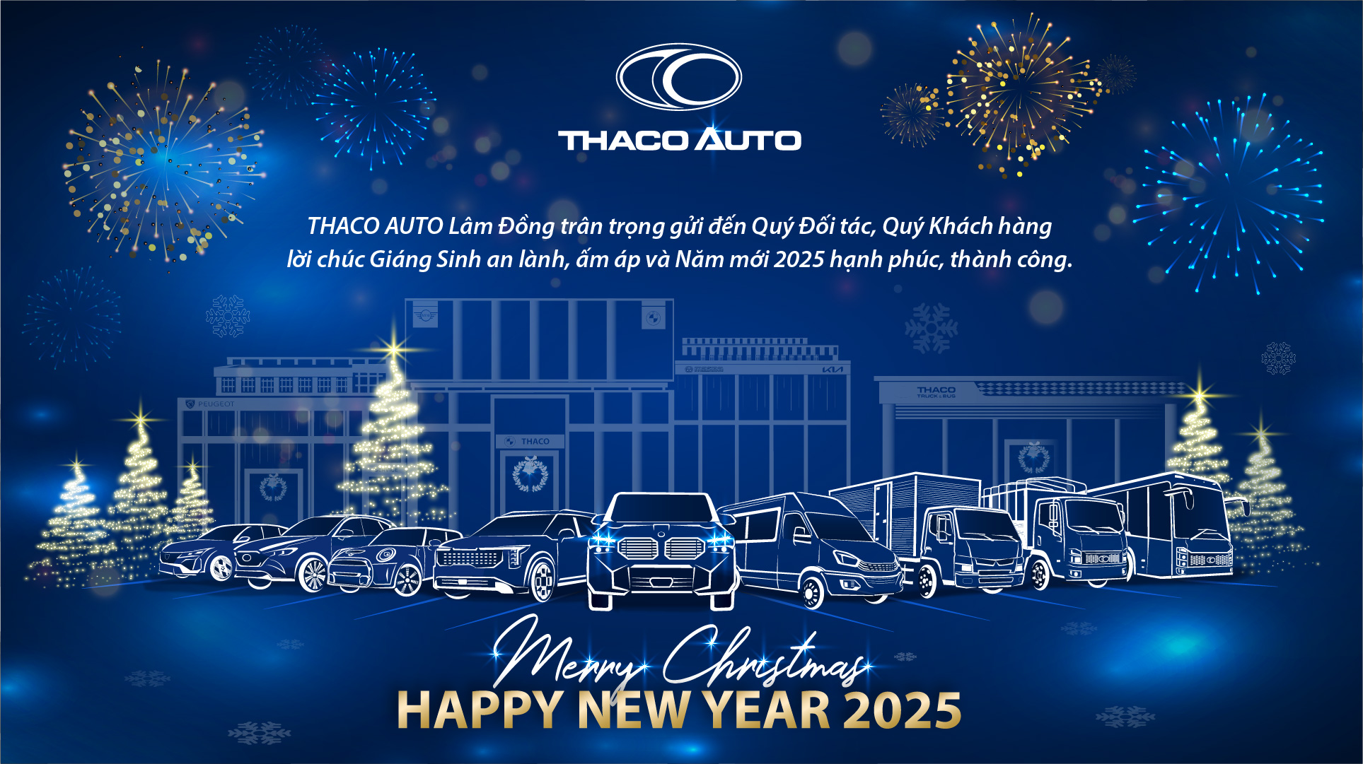 CHÚC MỪNG GIÁNG SINH, NĂM MỚI 2025