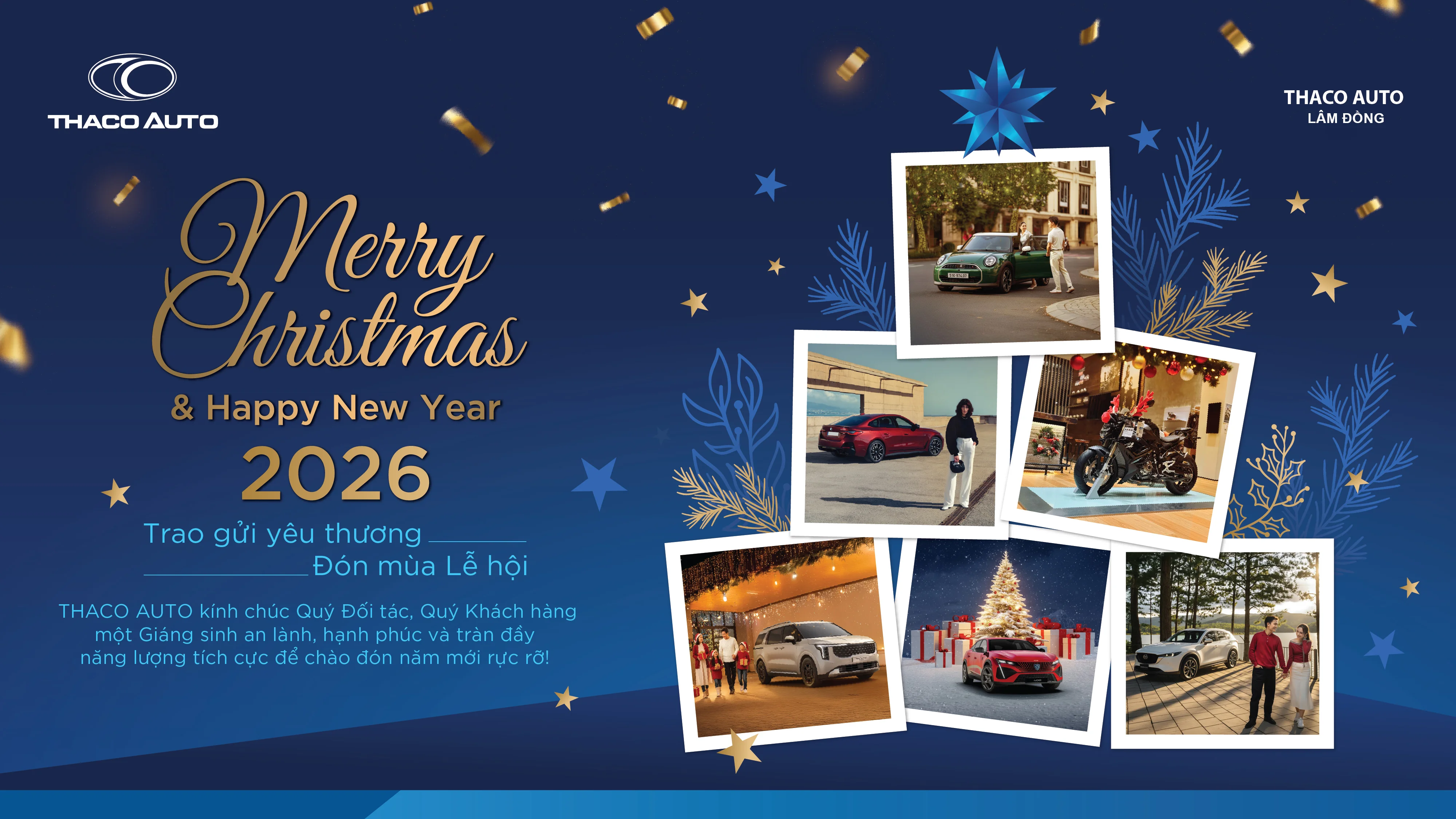 GIÁNG SINH AN LÀNH, CHÚC MỪNG NĂM MỚI 2026!