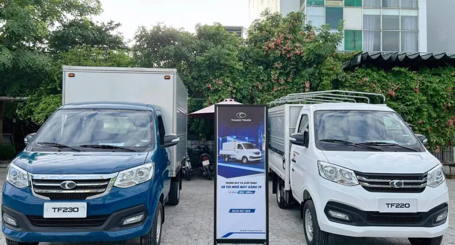 THACO AUTO Đà Nẵng tổ chức chương trình trưng bày và giới thiệu các sản phẩm xe Tải nhỏ