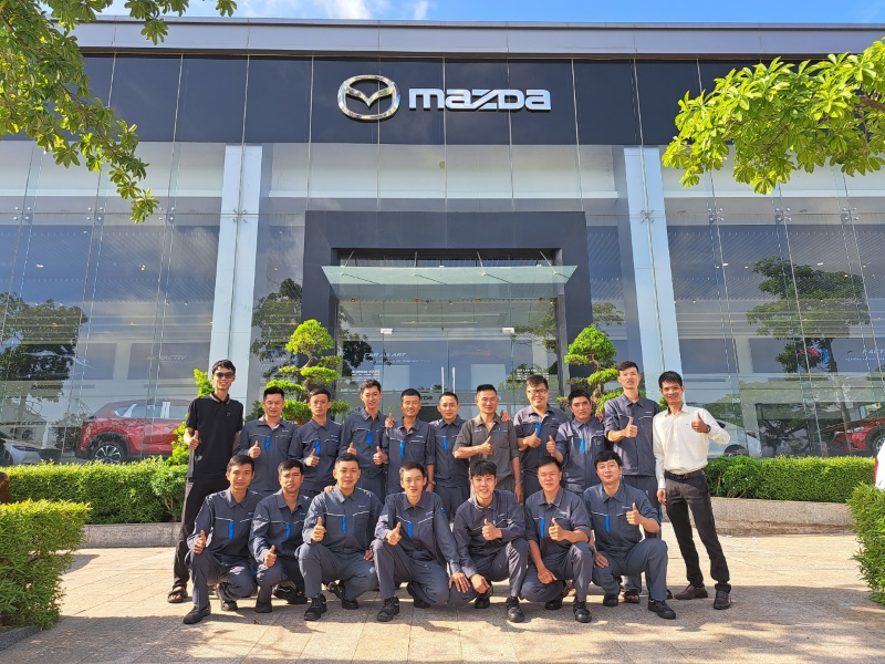 THACO AUTO Đà Nẵng nâng cao tay nghề cho đội ngũ kỹ thuật với khóa đào tạo chứng chỉ thương hiệu Mazda Master - Level 2