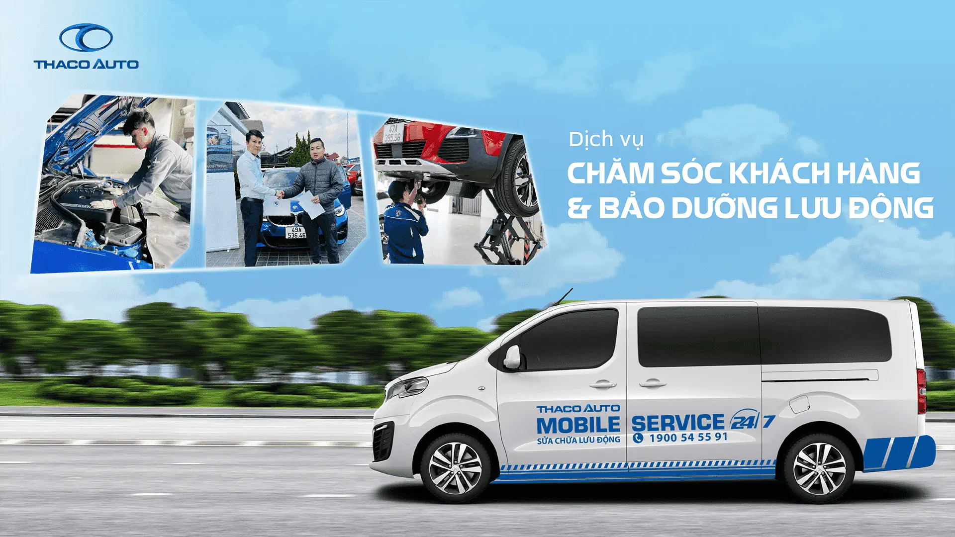 Dịch vụ chăm sóc khách hàng và bảo dưỡng lưu động – An tâm trọn vẹn mọi hành trình