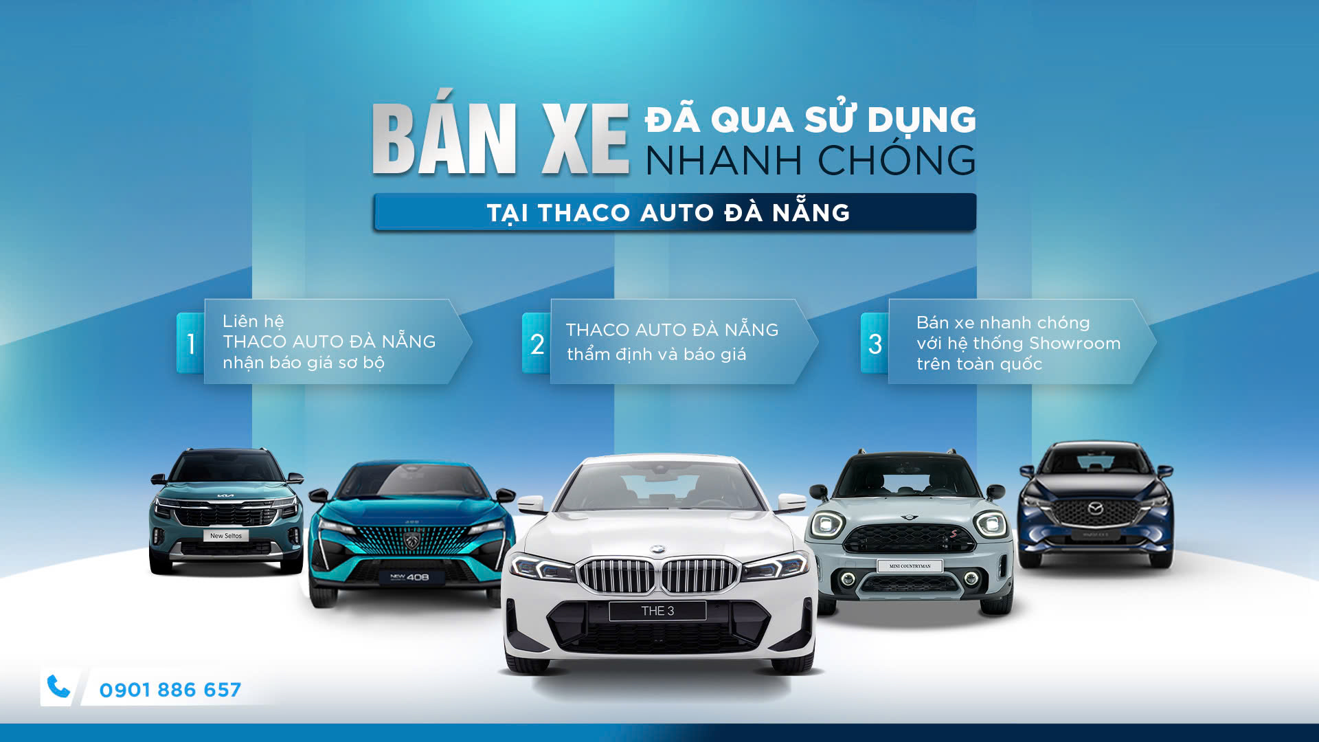 Bán xe đã qua sử dụng nhanh chóng tại THACO AUTO Đà Nẵng