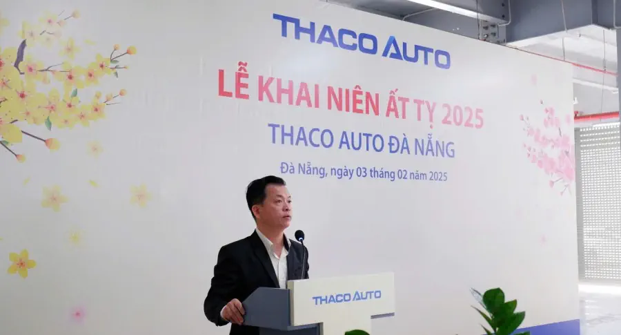 THACO AUTO Đà Nẵng tổ chức chương trình Lễ Khai niên Ất Tỵ 2025