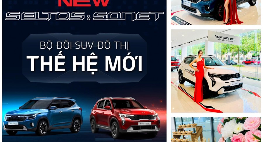 Khám phá bộ đôi SUV đô thị thế hệ mới New Seltos & New Sonet tại THACO AUTO ĐẮK LẮK