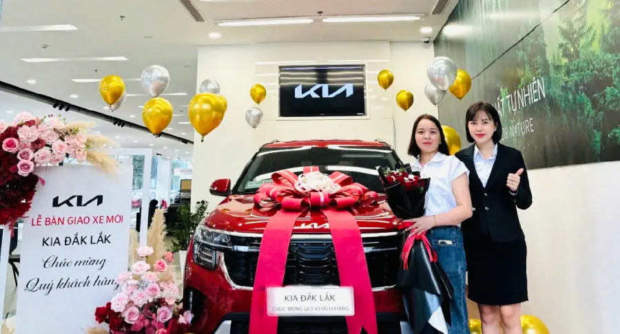 THACO AUTO Đắk Lắk liên tục bàn giao xe mới sau ưu đãi giảm 50% lệ phí trước bạ