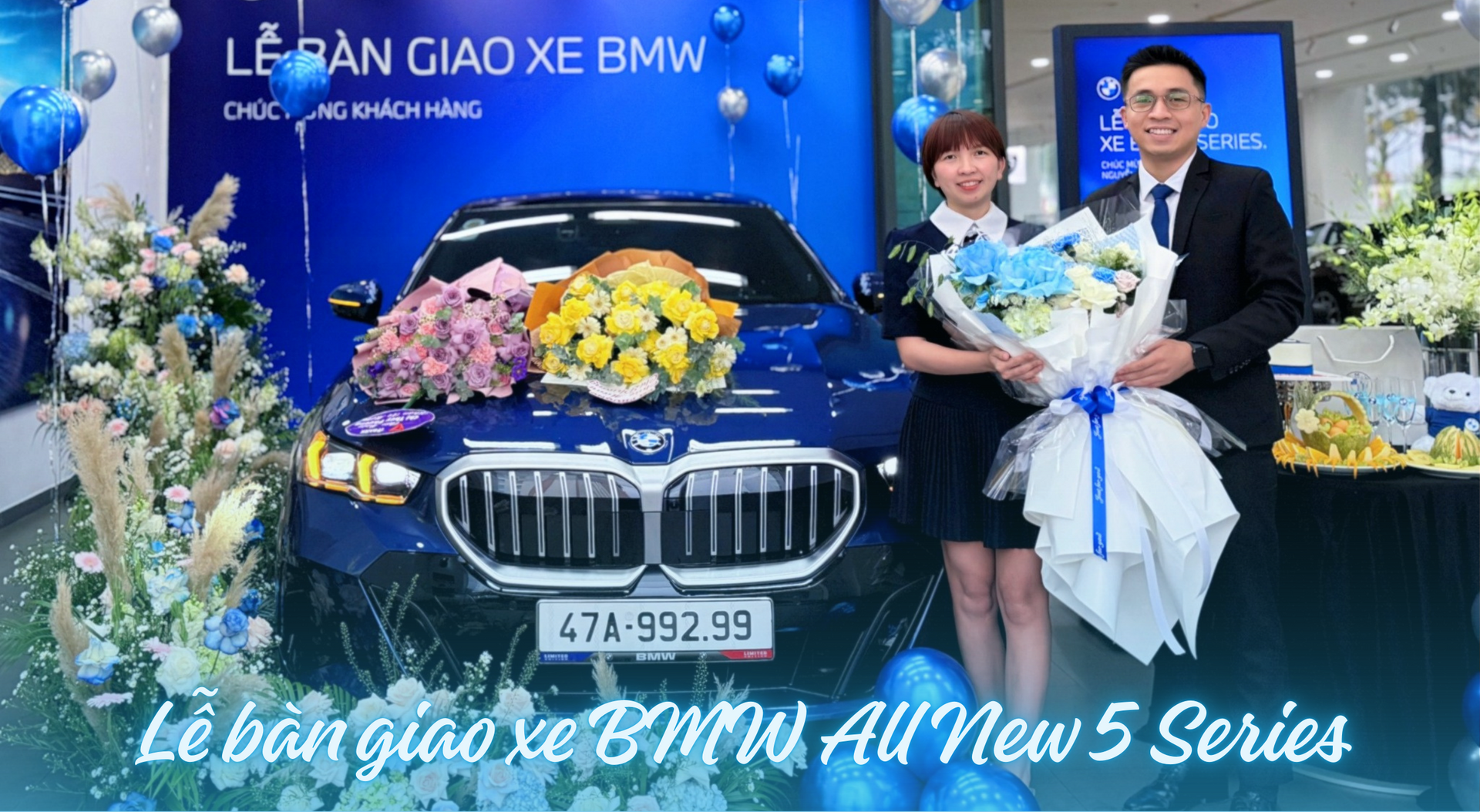 THACO AUTO Đắk Lắk bàn giao BMW All New 5 Series – Biểu tượng đẳng cấp cho hành trình mới