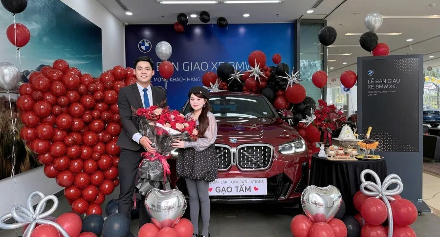 Lễ bàn giao xe BMW X4 tại THACO AUTO Đắk Lắk