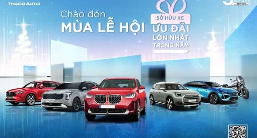 THACO AUTO Đắk Lắk - Chào đón mùa lễ hội, sở hữu xe với ưu đãi lớn nhất trong năm
