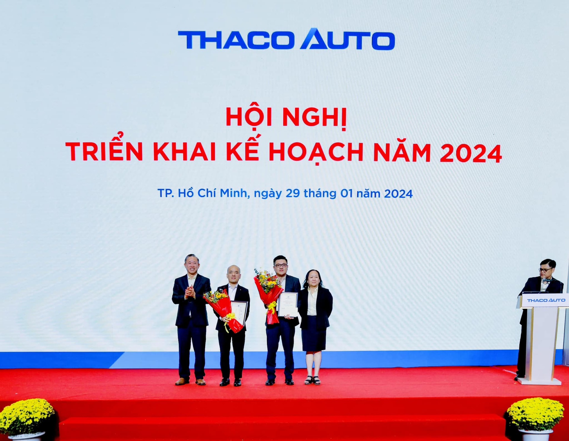 THACO AUTO TỔ CHỨC HỘI NGHỊ TRIỂN KHAI KẾ HOẠCH NĂM 2024