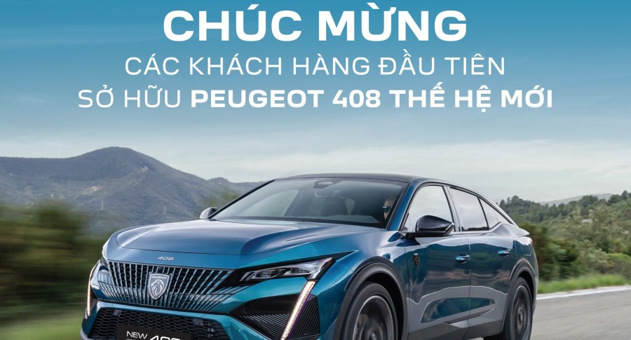 Lễ bàn giao xe Peugeot 408 cho khách hàng đầu tiên tại Đắk Lắk