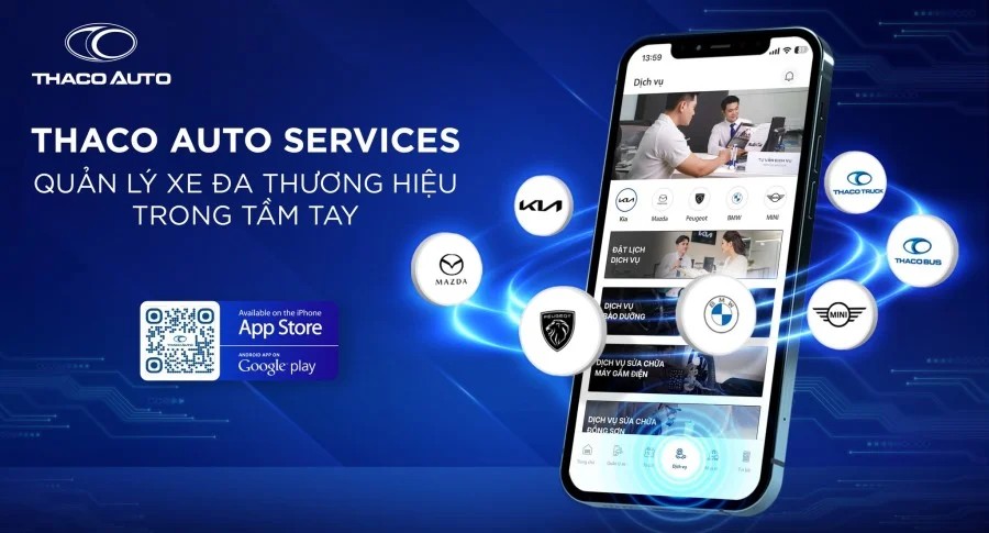 THACO AUTO Services – Quản lý xe đa thương hiệu trong tầm tay tại THACO AUTO Đắk Lắk
