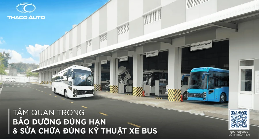 Tầm quan trọng của việc bảo dưỡng đúng hạn và sửa chữa đúng kỹ thuật xe bus