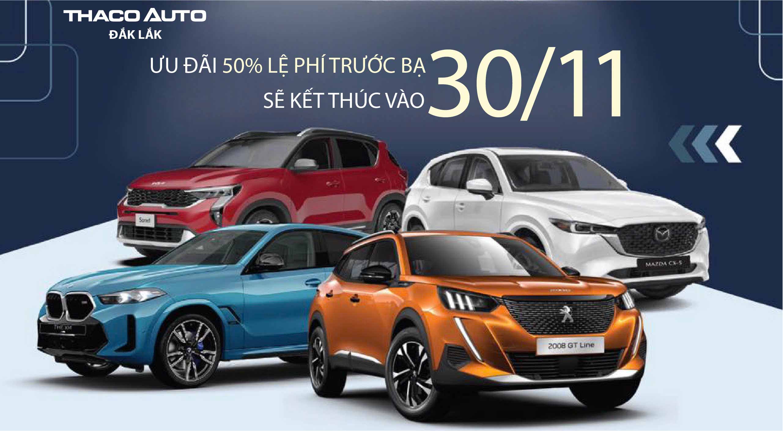 Đừng bỏ lỡ thời điểm vàng sở hữu xe tại THACO AUTO Đắk Lắk