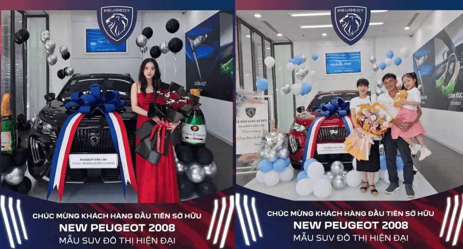 Bàn giao chiếc New Peugeot 2008 thế hệ mới đầu tiên tại THACO AUTO Đắk Lắk