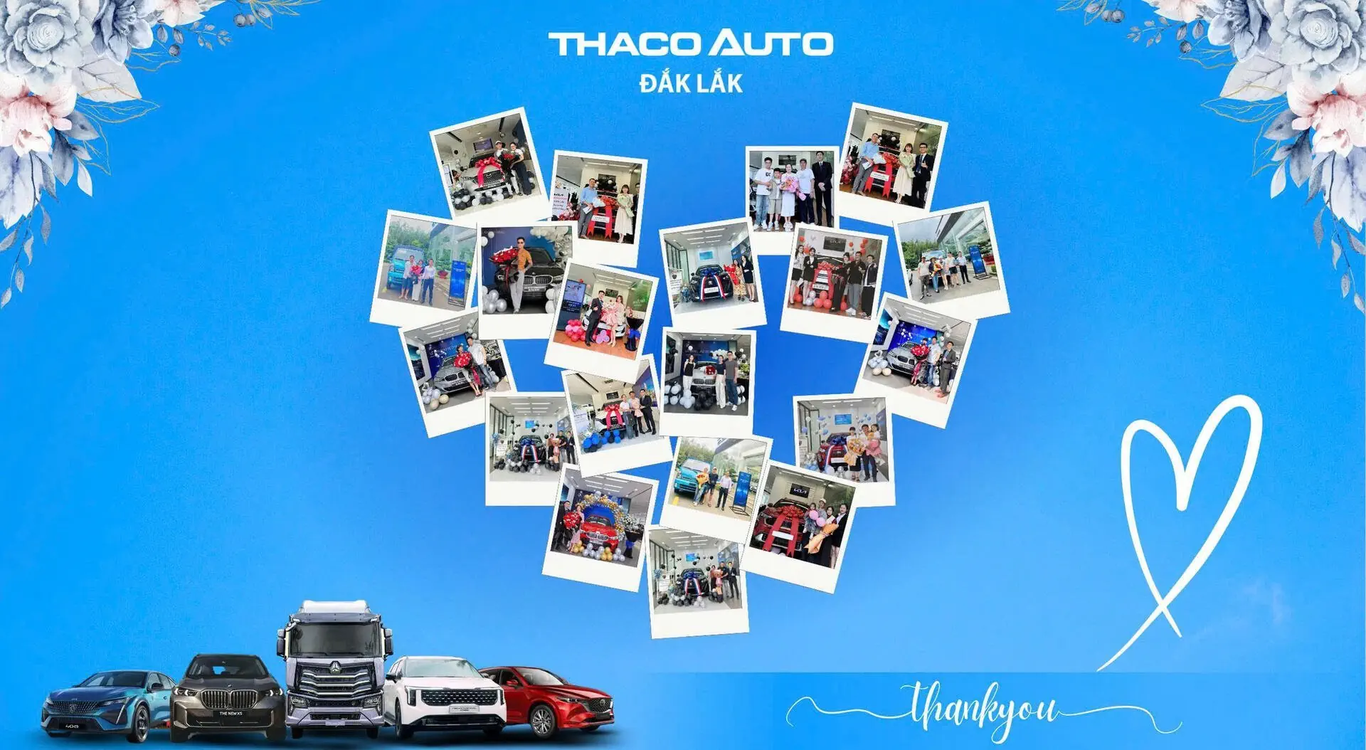 Dấu ấn tin yêu từ khách hàng tại THACO AUTO Đắk Lắk