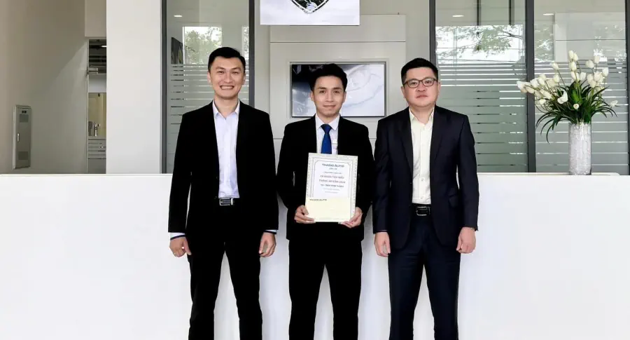 THACO AUTO Đắk Lắk vinh danh cá nhân tiêu biểu tháng 09/2024