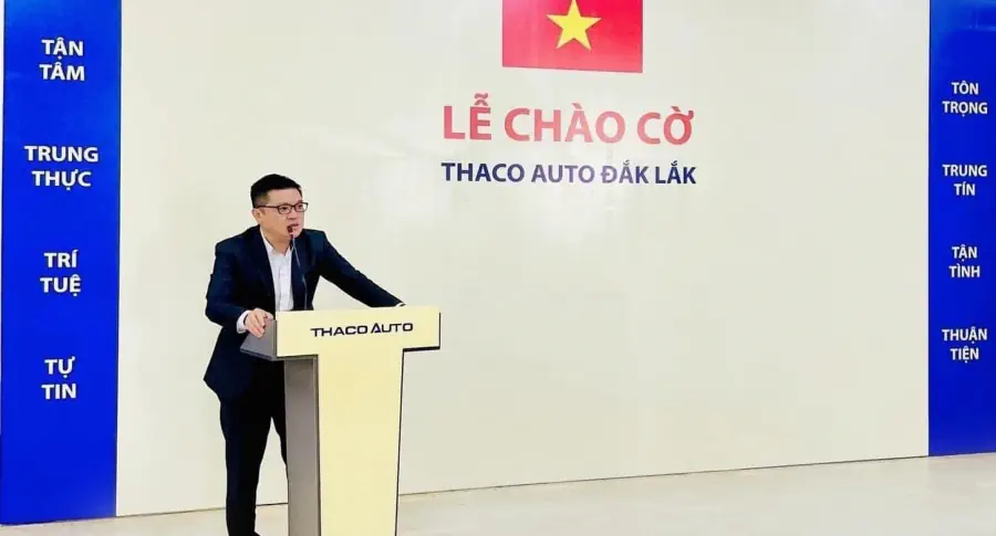 Chào cờ tháng 07/2024- THACO AUTO Đắk Lắk - Triển khai công tác bán hàng tháng 07 & 06 tháng cuối năm